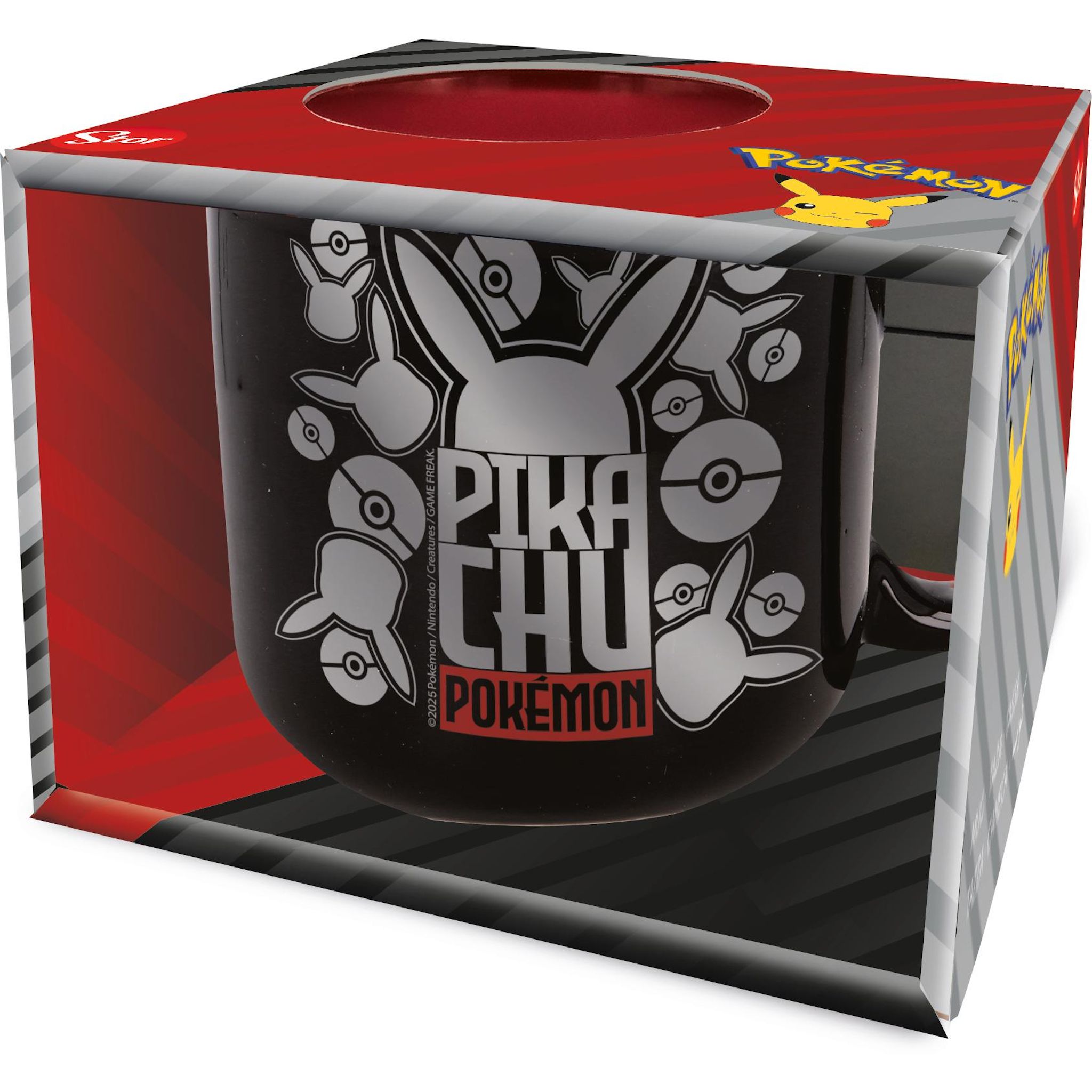 STOR Mug 414ml en métal Pikachu Pokémon