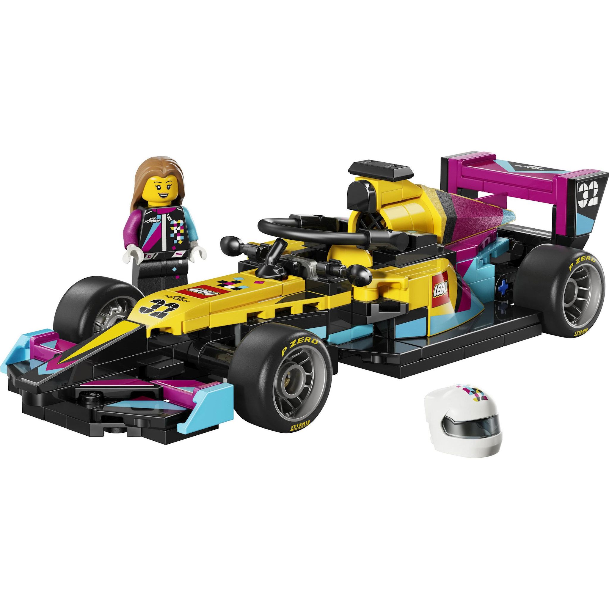 Voir la diapositive 2 : LEGO Speed Champions 77258 Voiture de Course F1 ACADEMY LEGO - Jeu de Construction 10 ans