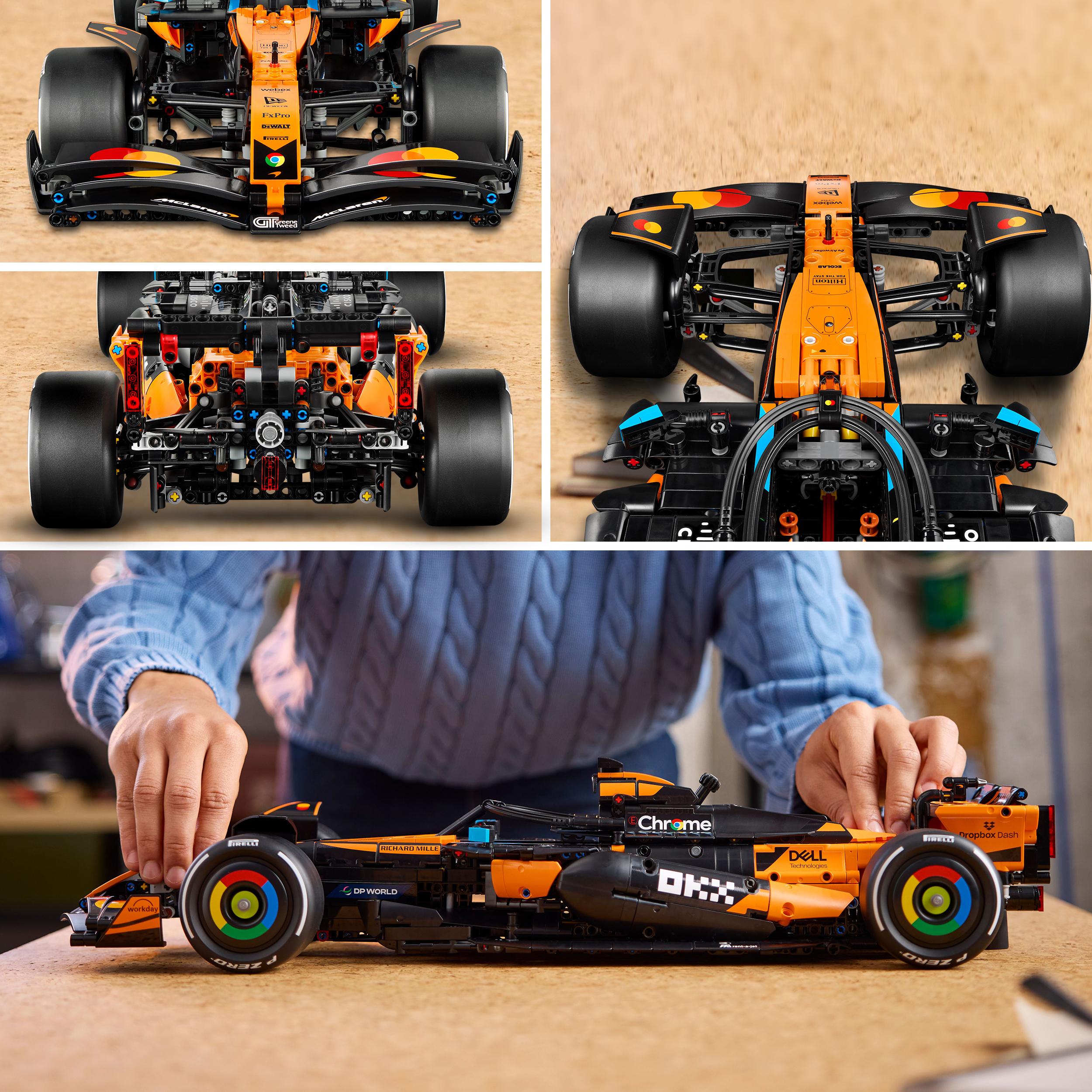 Voir la diapositive 5 : LEGO LEGO Technic 42228 Voiture McLaren MCL39 F1 - Set pour Adulte - Maquette de F1 - Cadeau