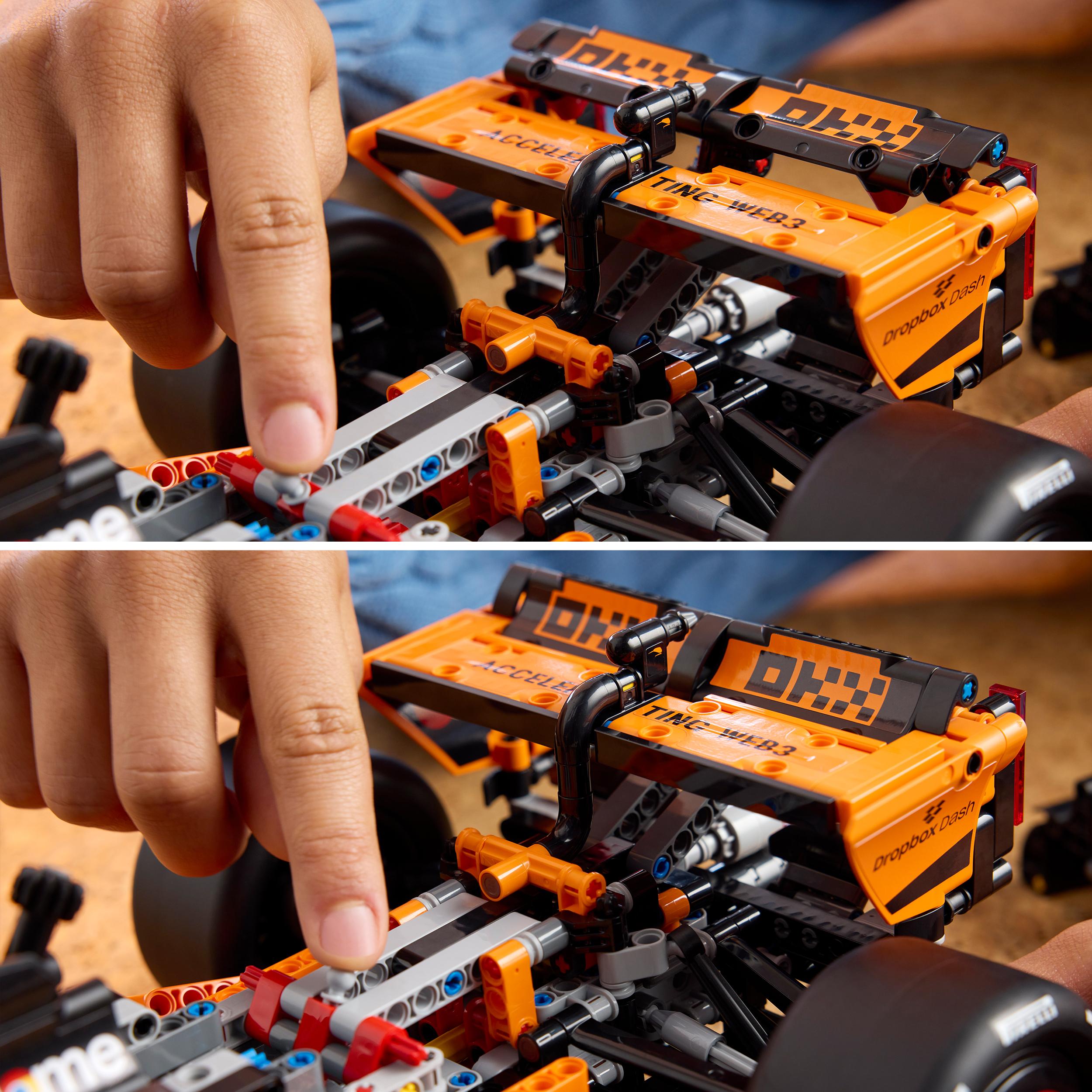Voir la diapositive 6 : LEGO LEGO Technic 42228 Voiture McLaren MCL39 F1 - Set pour Adulte - Maquette de F1 - Cadeau