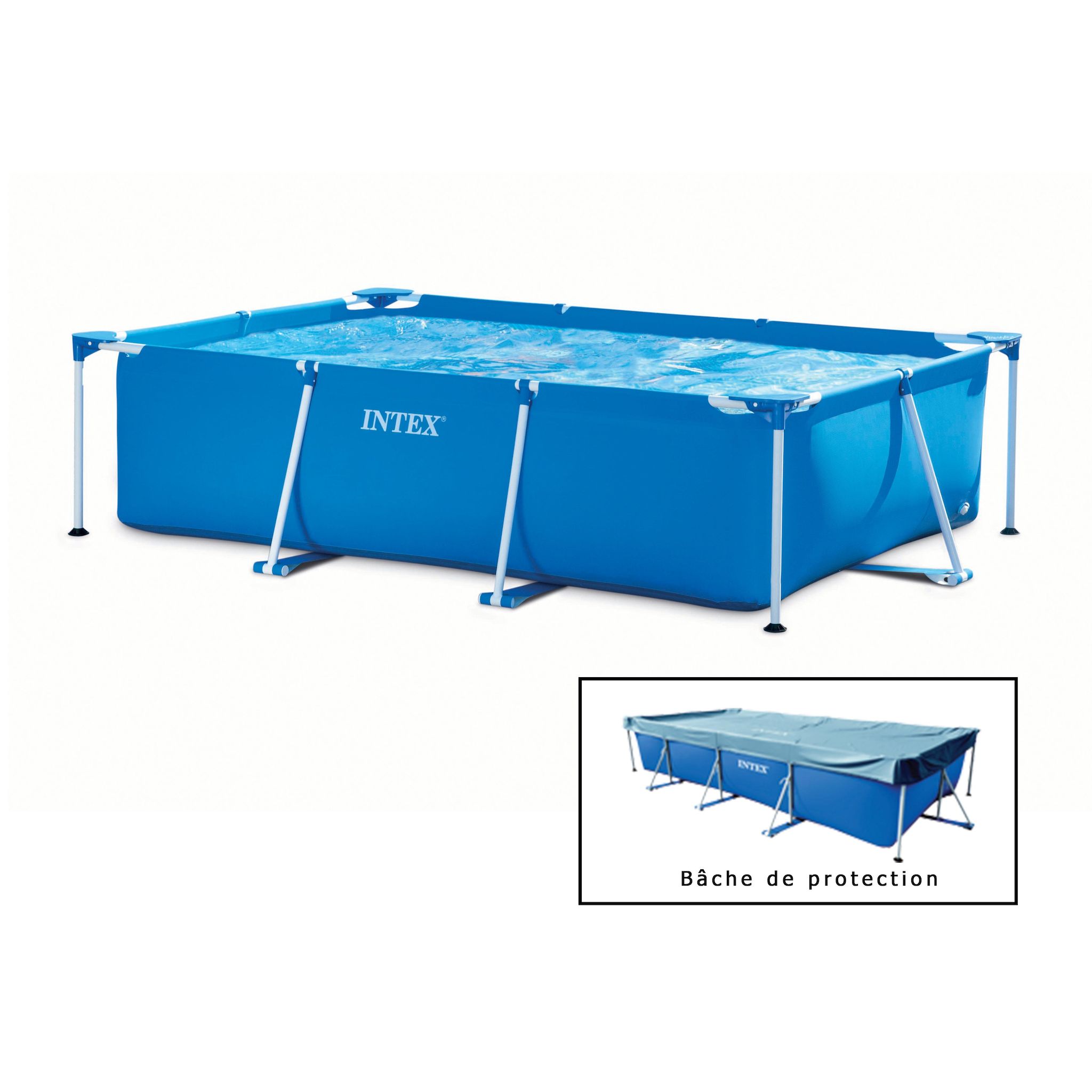 INTEX Piscine tubulaire Frame junior
