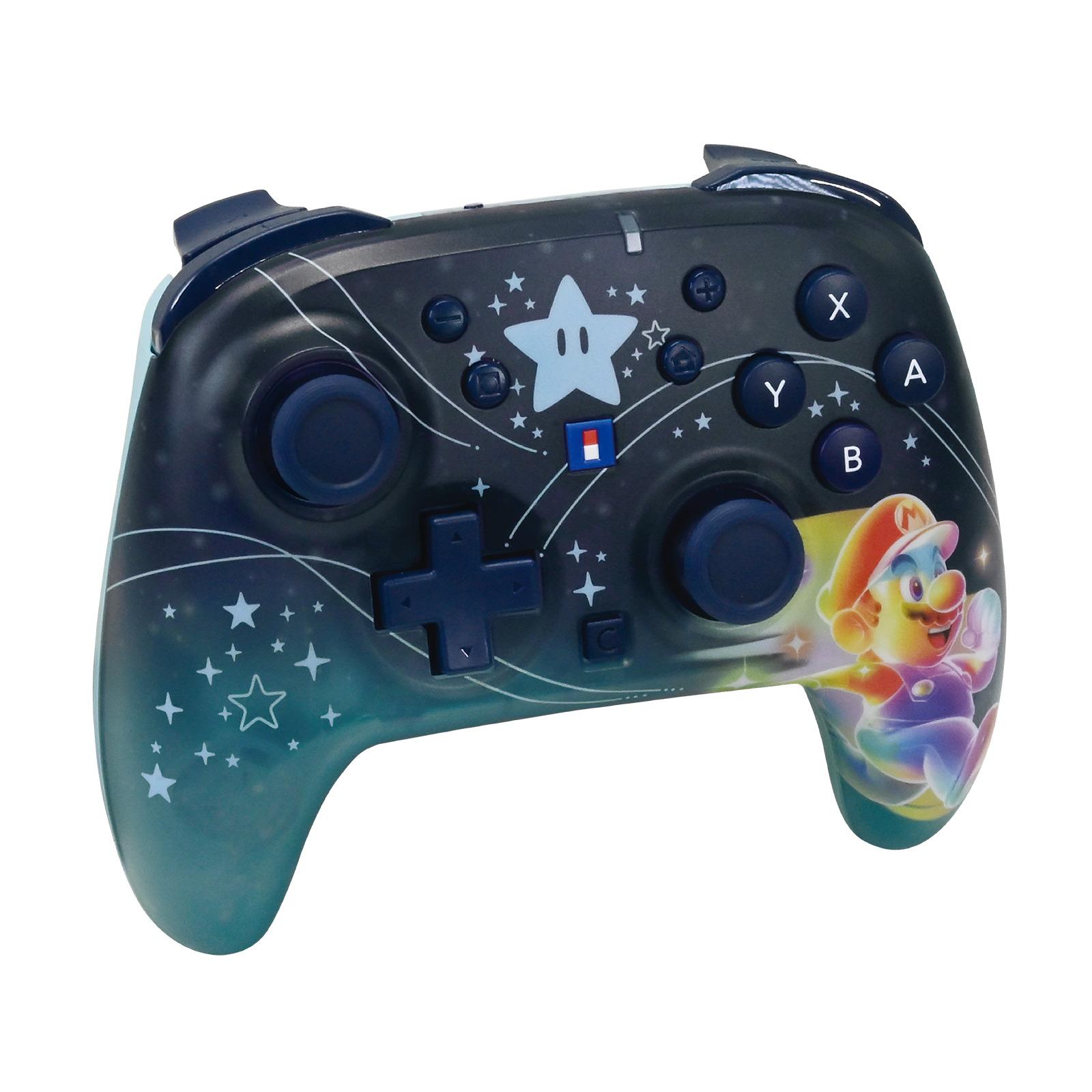 Voir la diapositive 3 : HORI Manette Sans Fil pour Nintendo Switch 2 - Hori - Mario Galaxy