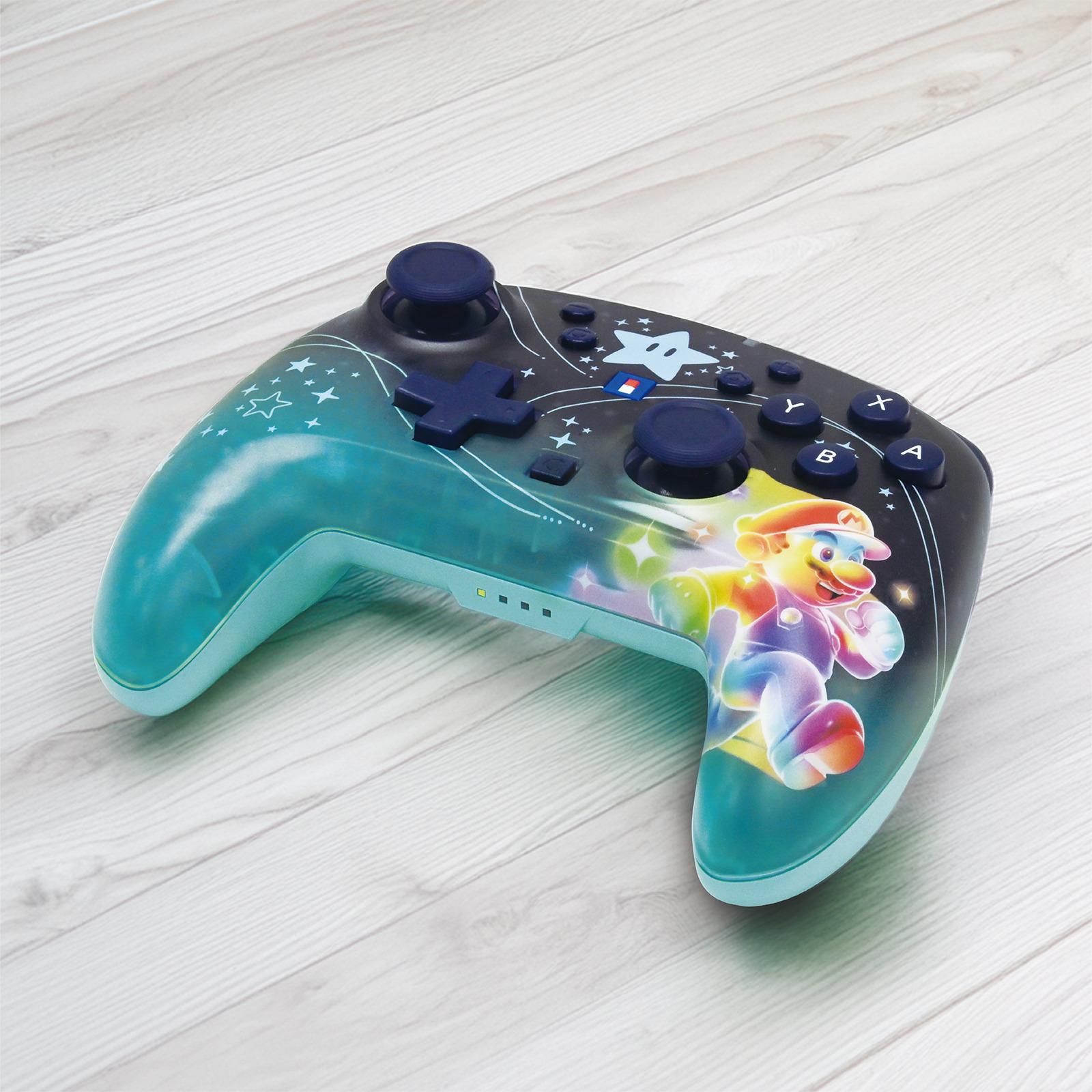 Voir la diapositive 5 : HORI Manette Sans Fil pour Nintendo Switch 2 - Hori - Mario Galaxy