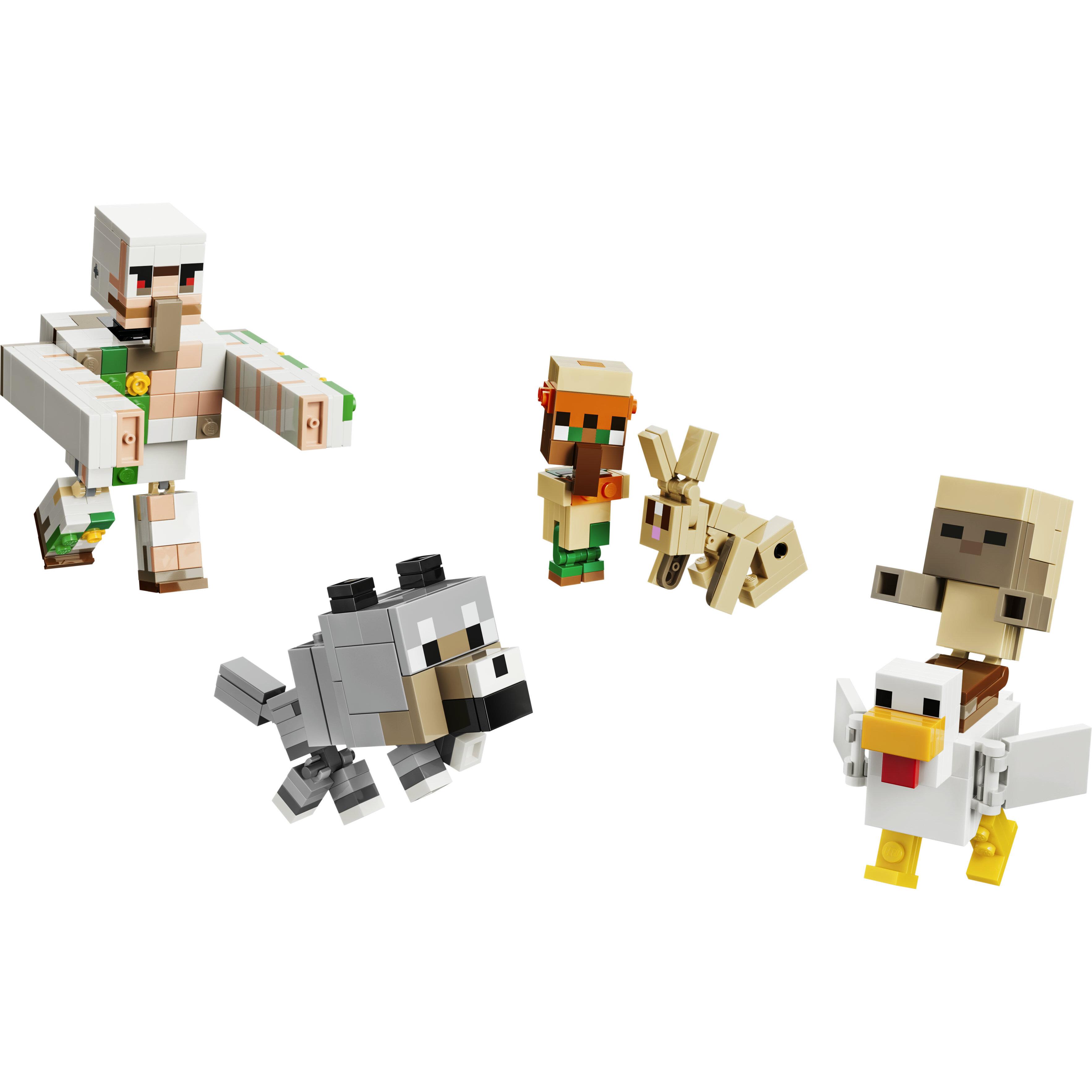 Voir la diapositive 2 : LEGO LEGO Minecraft 21592 L’Attaque du Désert du Poulet Chevauché - Jeu de Construction 9 ans