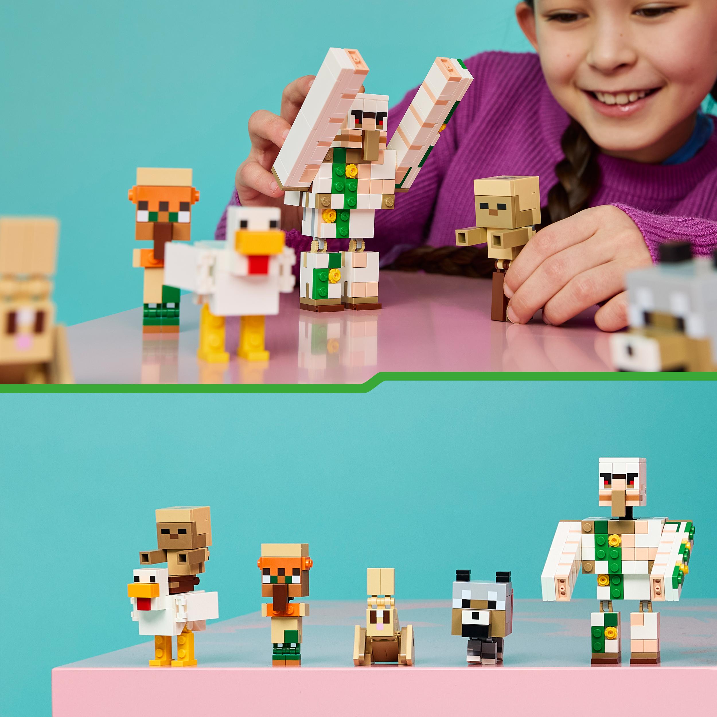 Voir la diapositive 6 : LEGO LEGO Minecraft 21592 L’Attaque du Désert du Poulet Chevauché - Jeu de Construction 9 ans