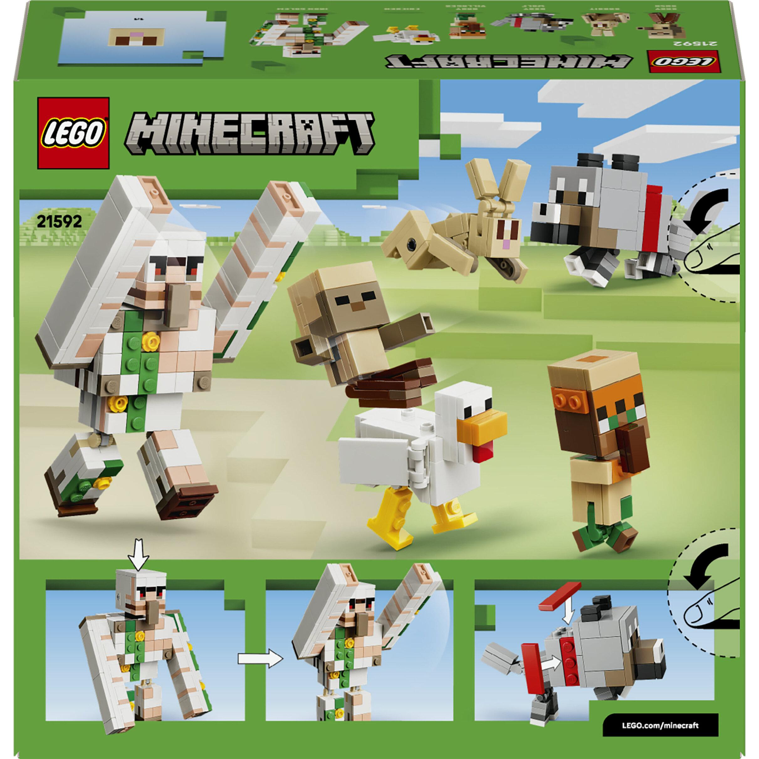 Voir la diapositive 7 : LEGO LEGO Minecraft 21592 L’Attaque du Désert du Poulet Chevauché - Jeu de Construction 9 ans
