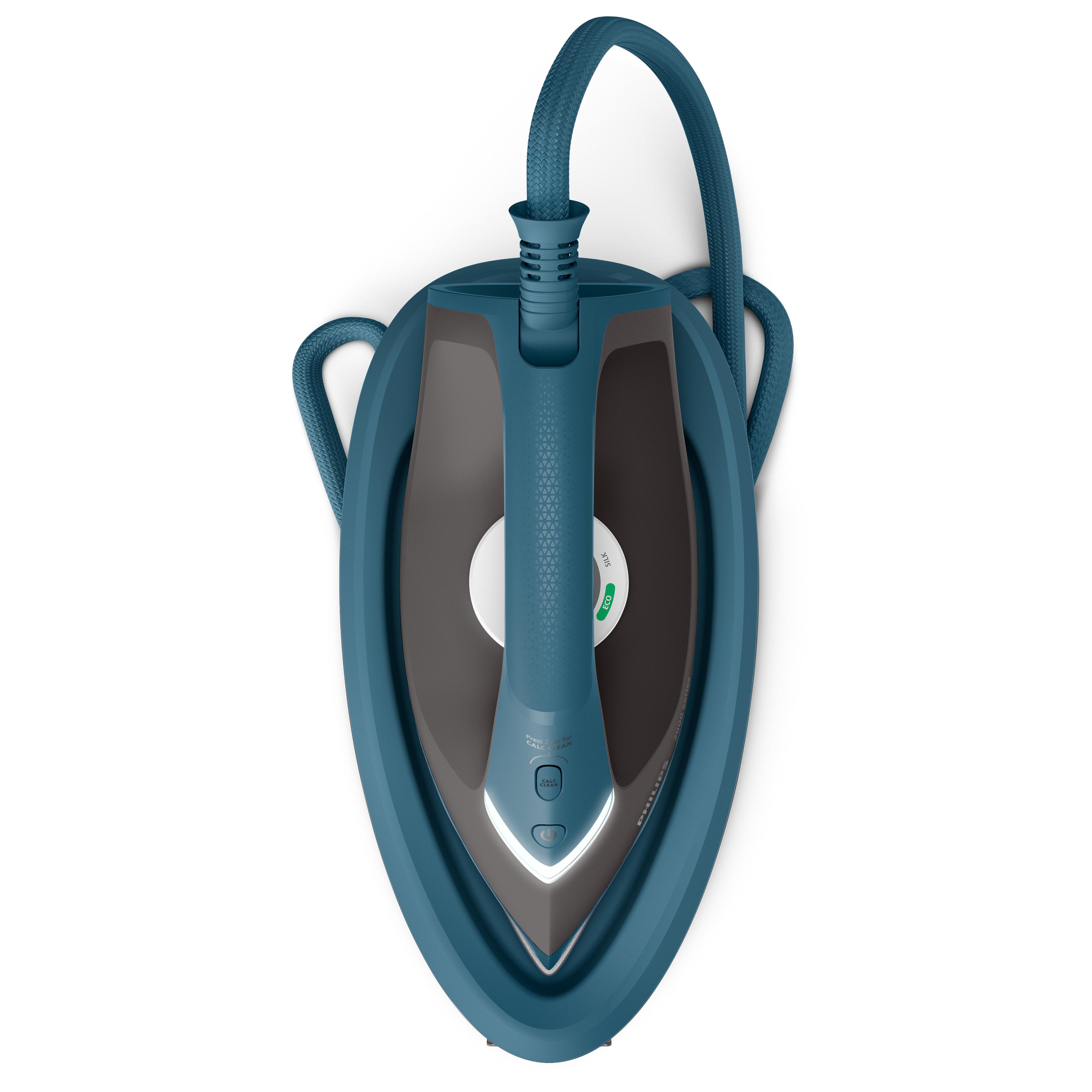 Voir la diapositive 3 : PHILIPS Centrale vapeur PSG2001/80 - Bleu