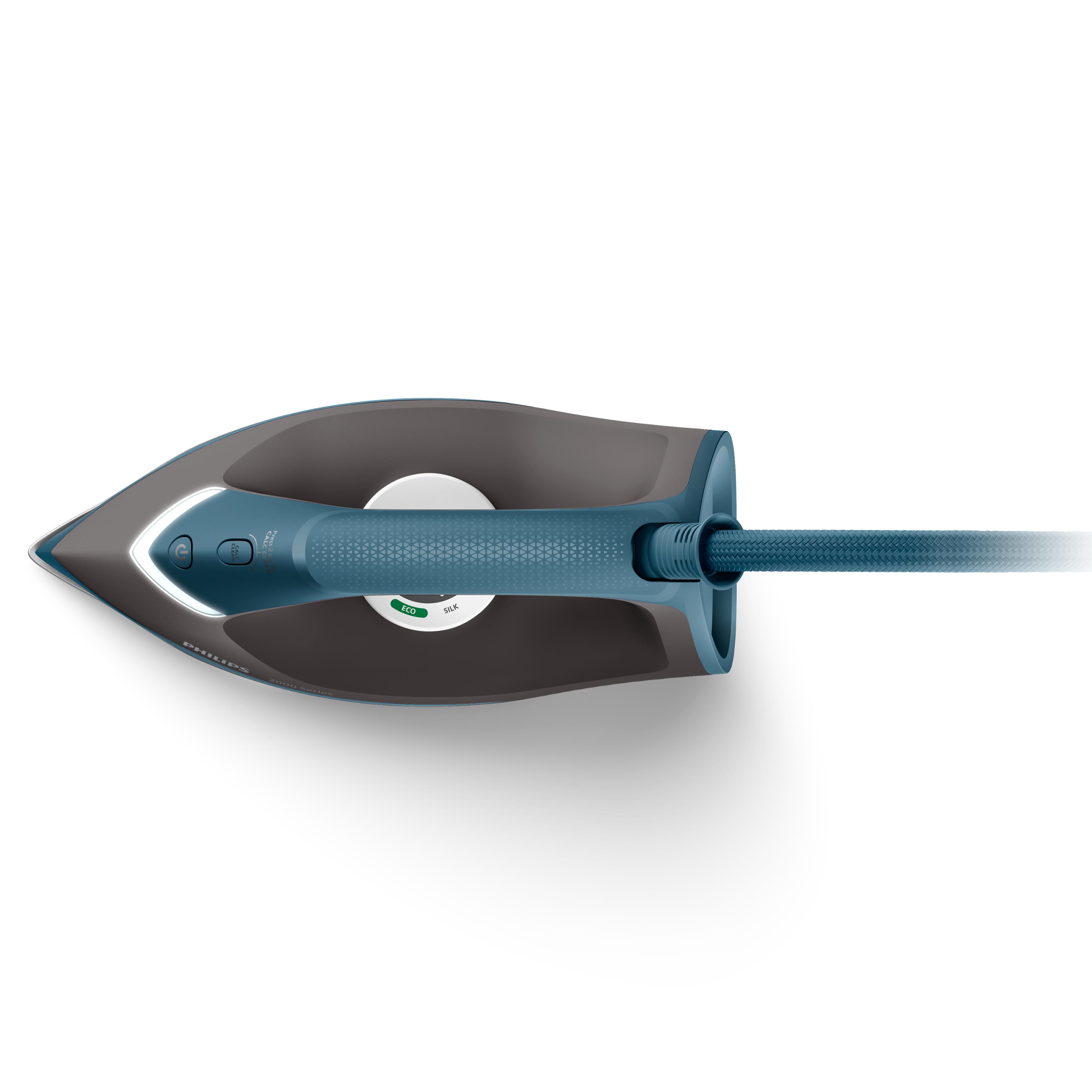 Voir la diapositive 4 : PHILIPS Centrale vapeur PSG2001/80 - Bleu