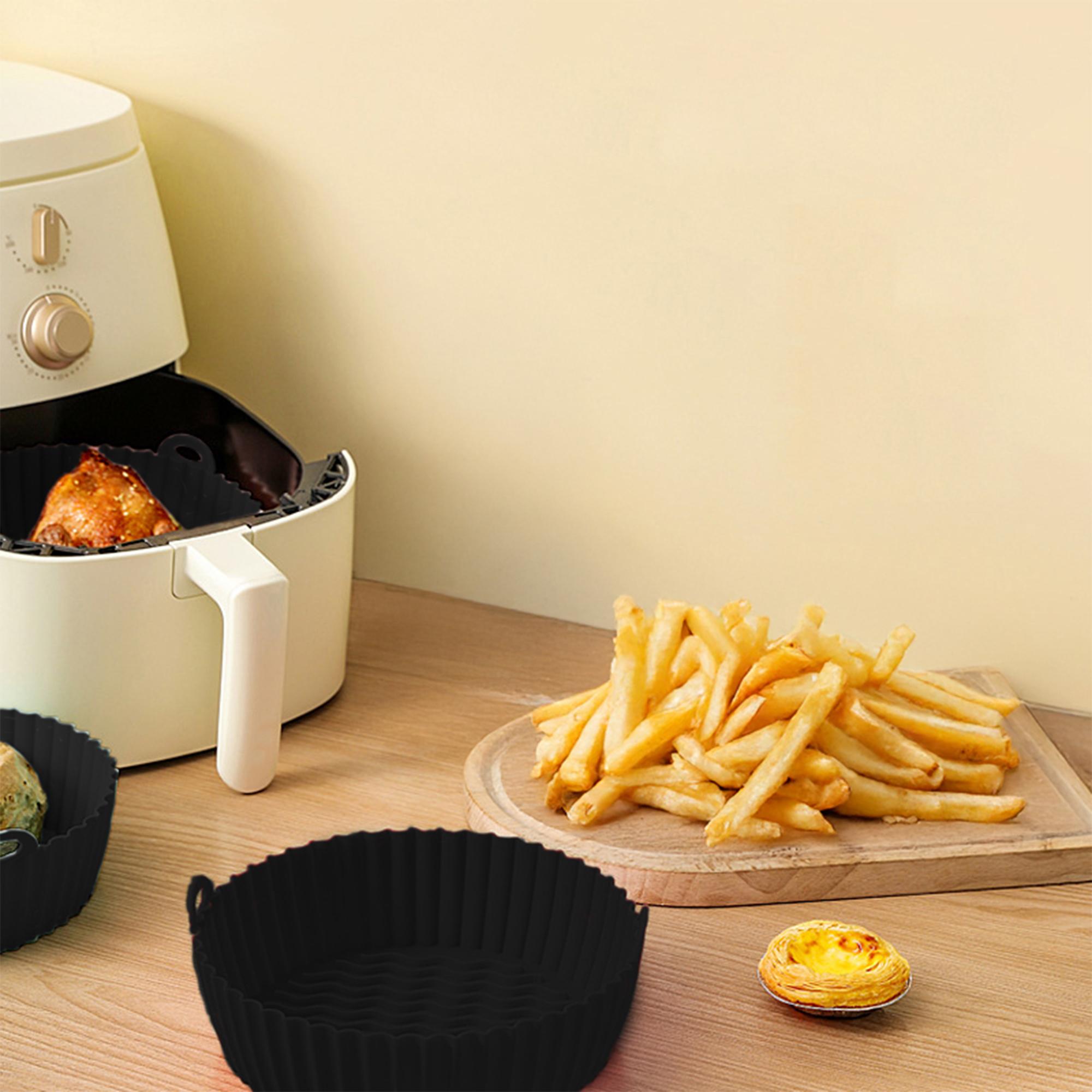 Voir la diapositive 5 : NUFRY Lot de 2 moules en silicone ronds SILIROUND2 - Noir
