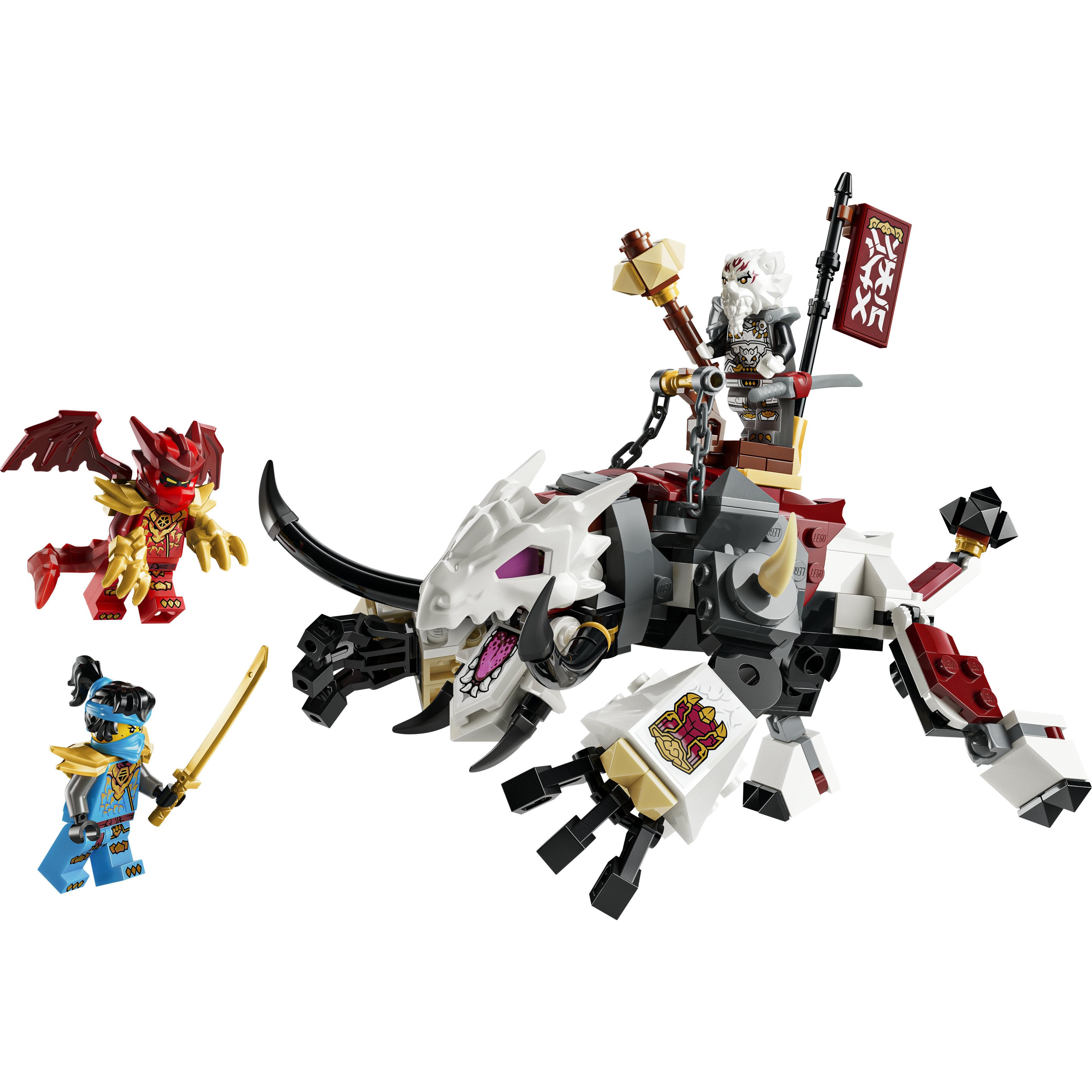 Voir la diapositive 2 : LEGO LEGO NINJAGO 71863 Zilvar et Grimtak la Bête Draconique - Jouet Ninja dès 7 ans - Cadeau