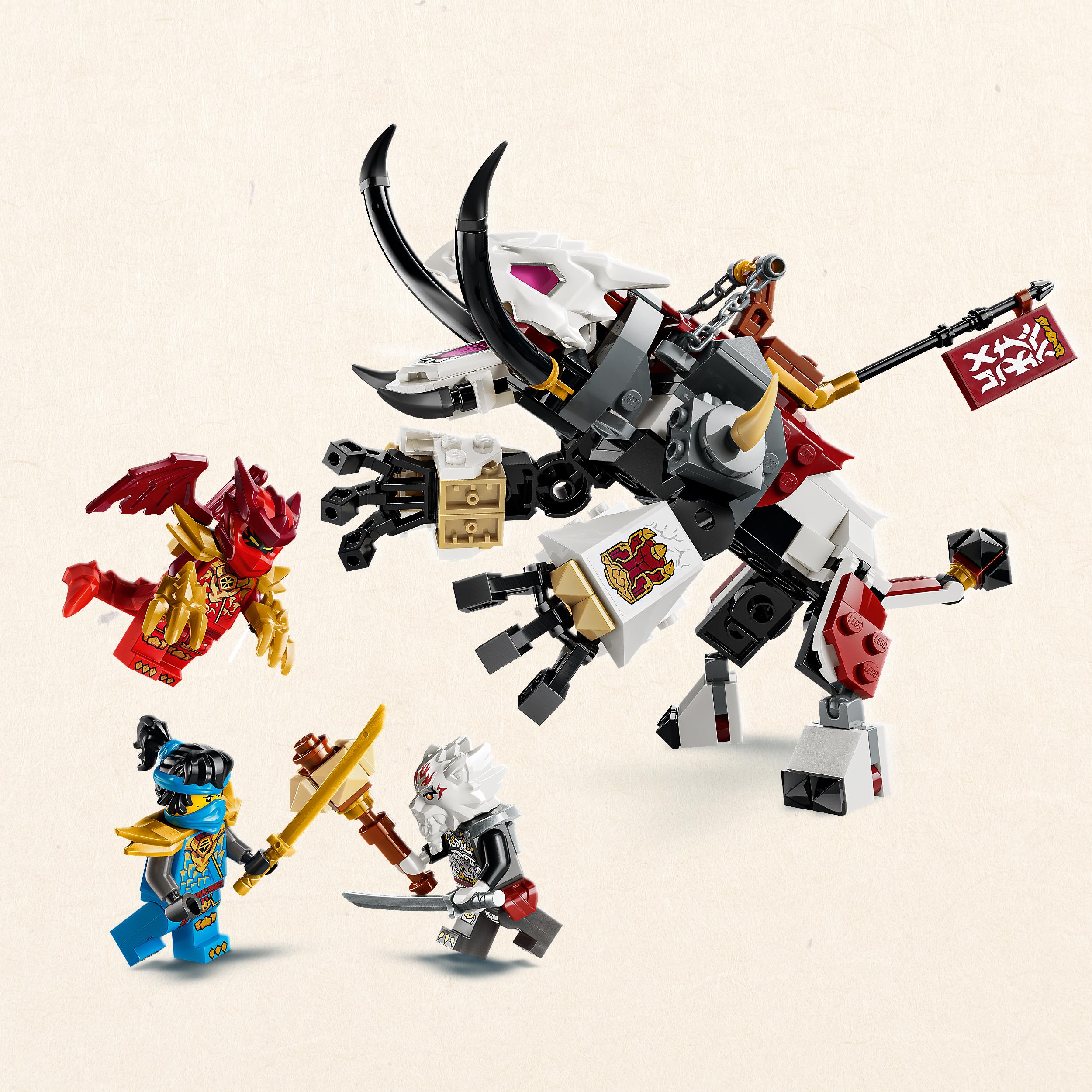 Voir la diapositive 4 : LEGO LEGO NINJAGO 71863 Zilvar et Grimtak la Bête Draconique - Jouet Ninja dès 7 ans - Cadeau