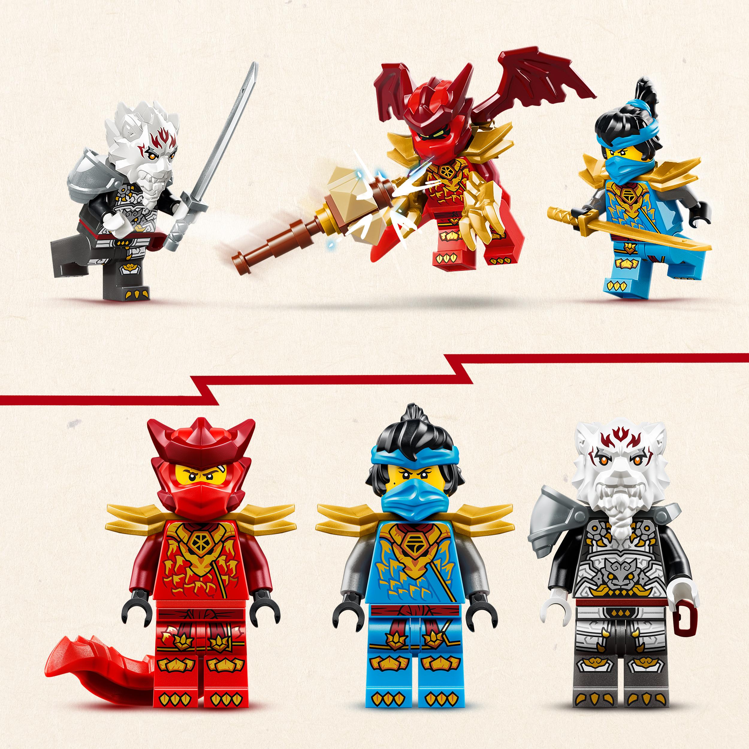 Voir la diapositive 5 : LEGO LEGO NINJAGO 71863 Zilvar et Grimtak la Bête Draconique - Jouet Ninja dès 7 ans - Cadeau