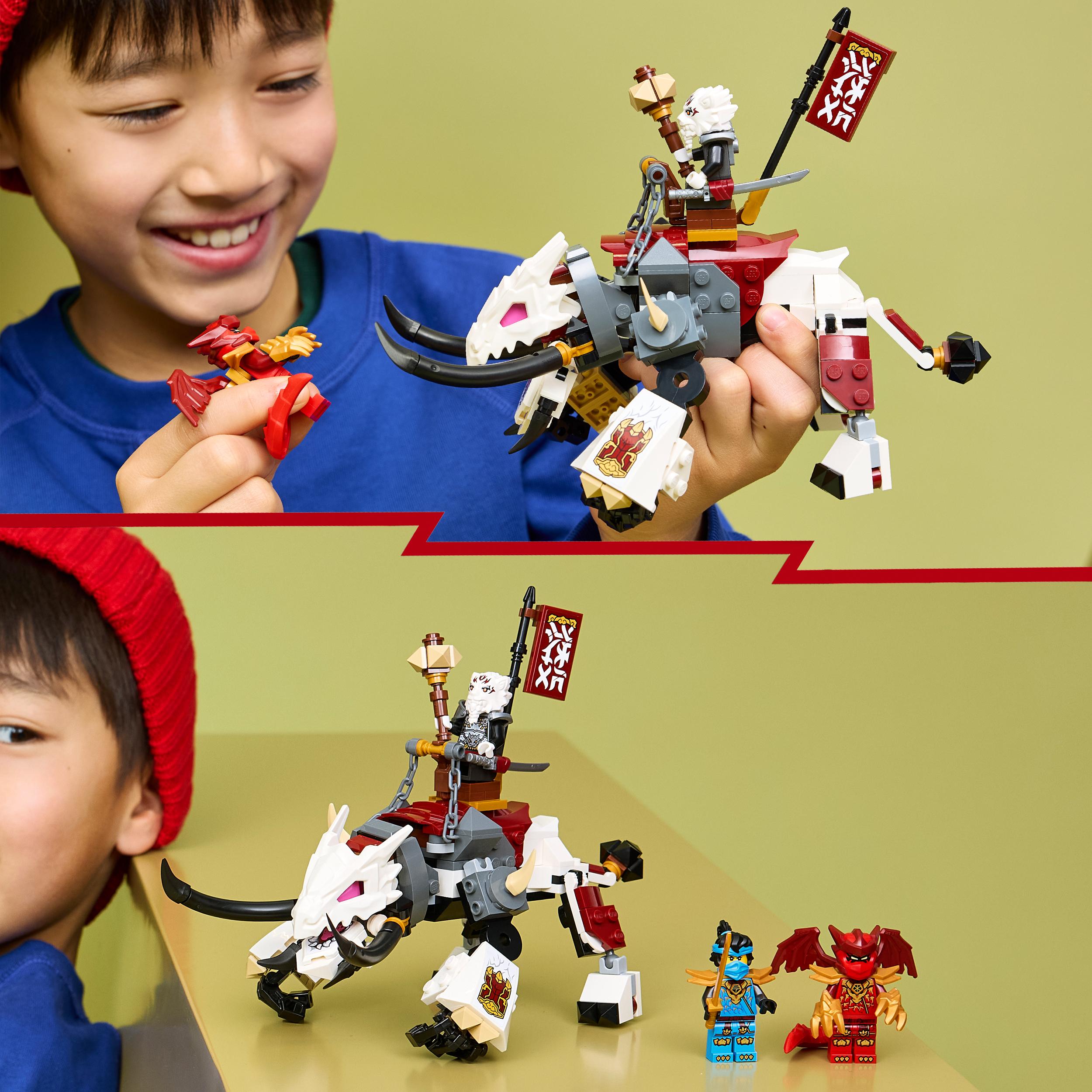 Voir la diapositive 6 : LEGO LEGO NINJAGO 71863 Zilvar et Grimtak la Bête Draconique - Jouet Ninja dès 7 ans - Cadeau