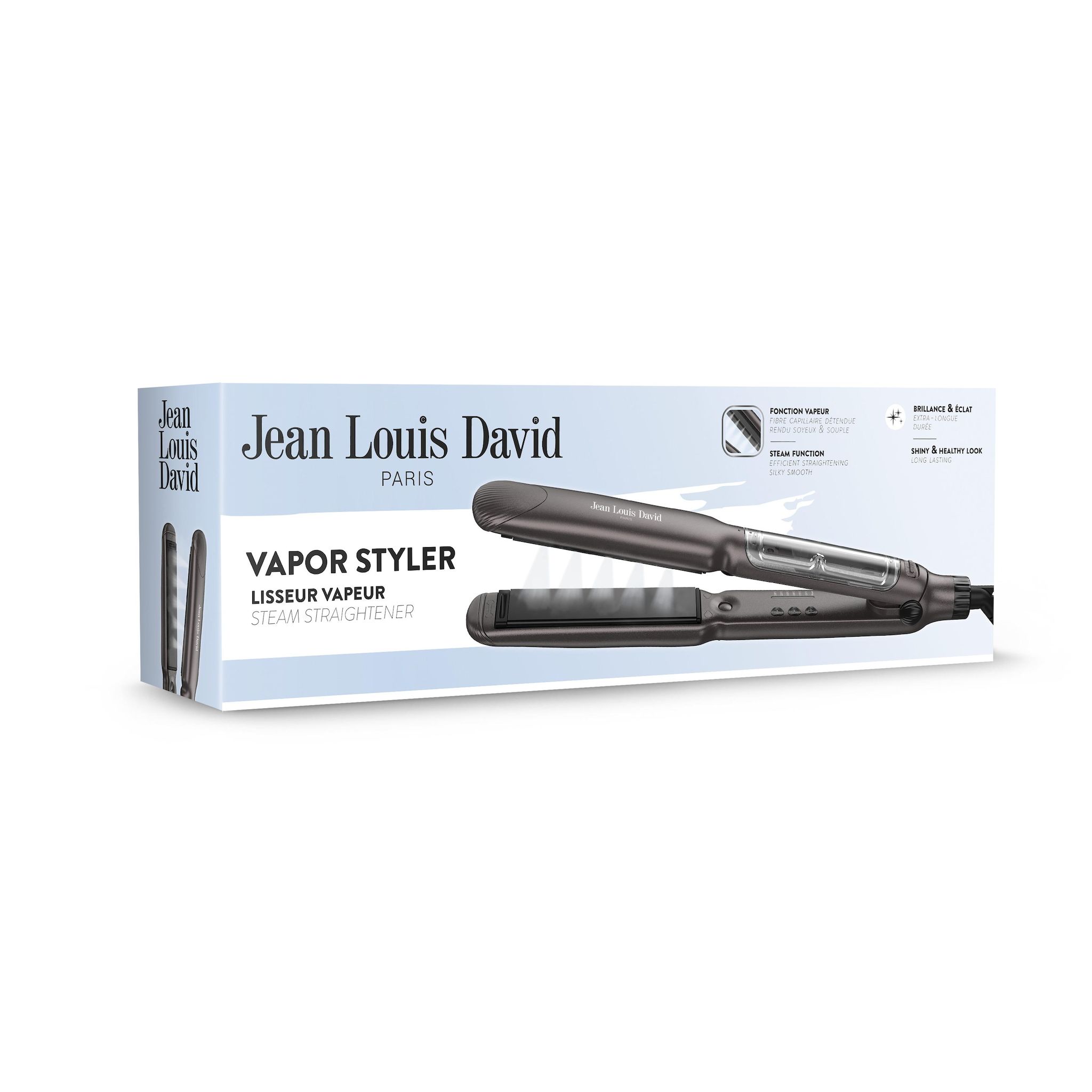 Voir la diapositive 5 : JEAN LOUIS DAVID Lisseur vapeur STYLER2.0 - Noir