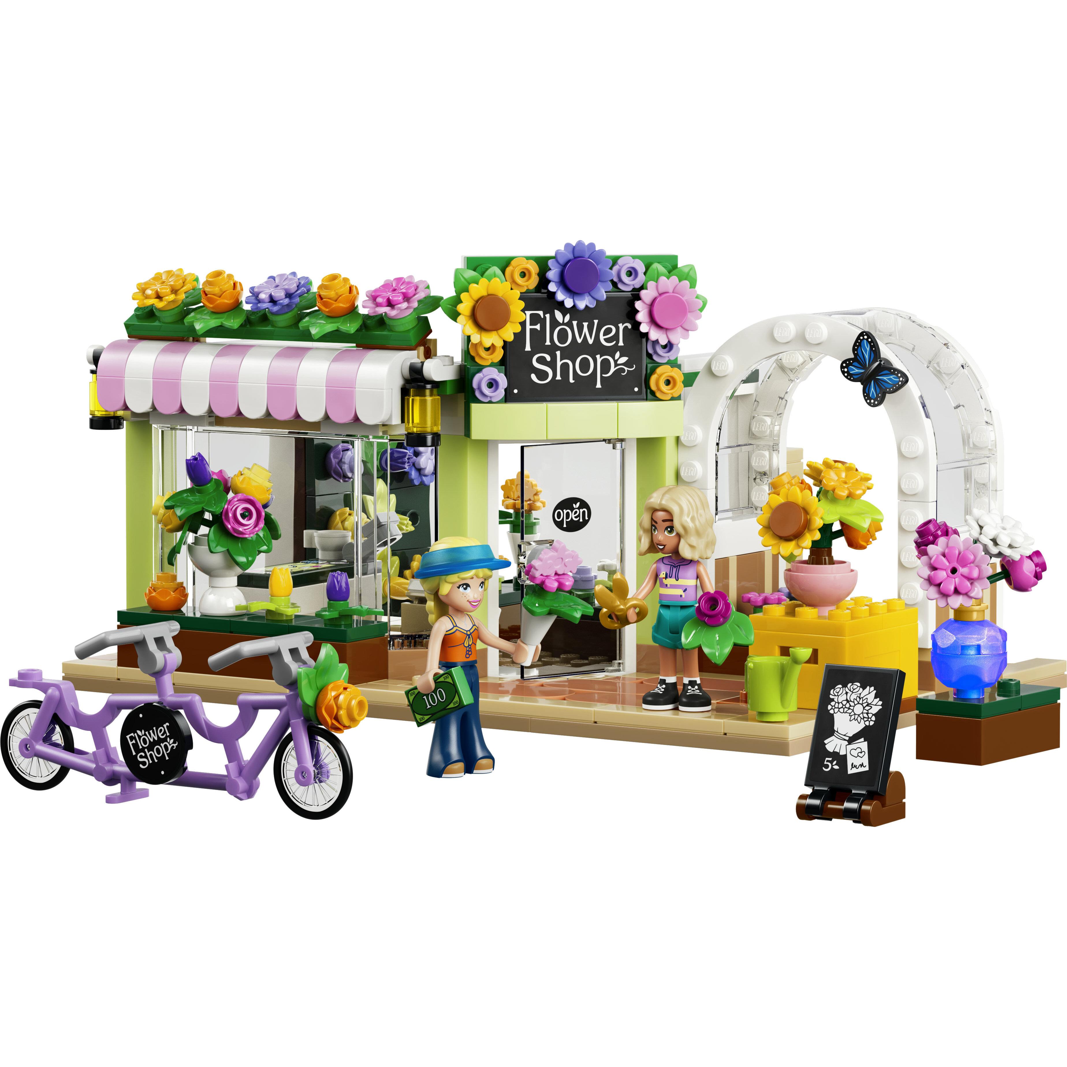 Voir la diapositive 2 : LEGO LEGO Friends 42693 Le Fleuriste - Jouet Miniature - Fleurs Artificielles - Cadeau 7 ans