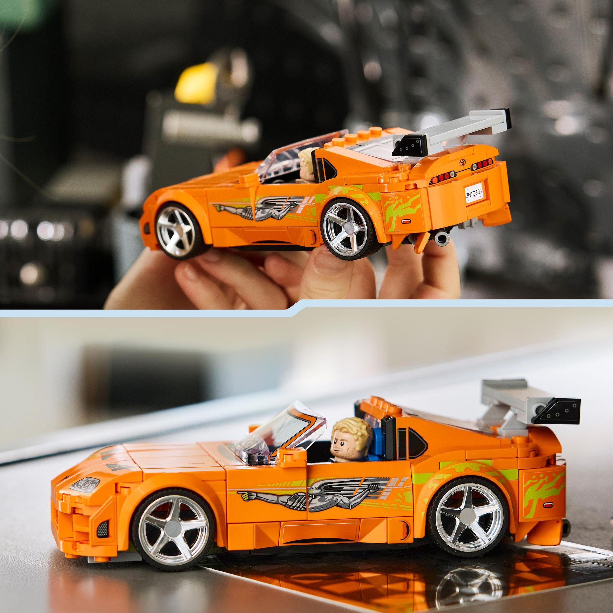 Voir la diapositive 6 : LEGO Speed Champions 77260 - Toyota Supra MK4 The Fats and The Furious