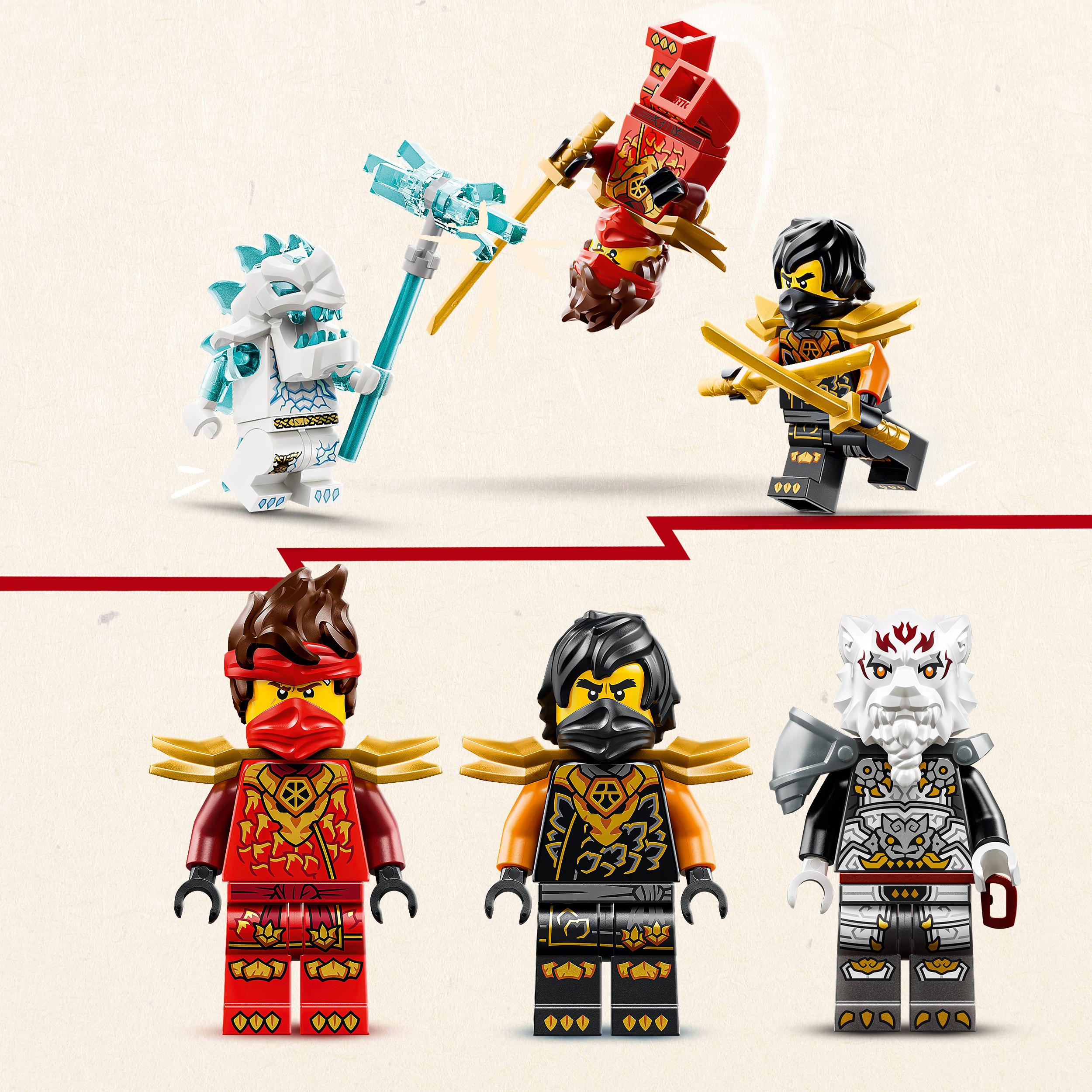 Voir la diapositive 5 : LEGO LEGO NINJAGO 71864 Véhicules Combinables de Kai et Cole - Jouet Voiture de Ninja dès 7 ans