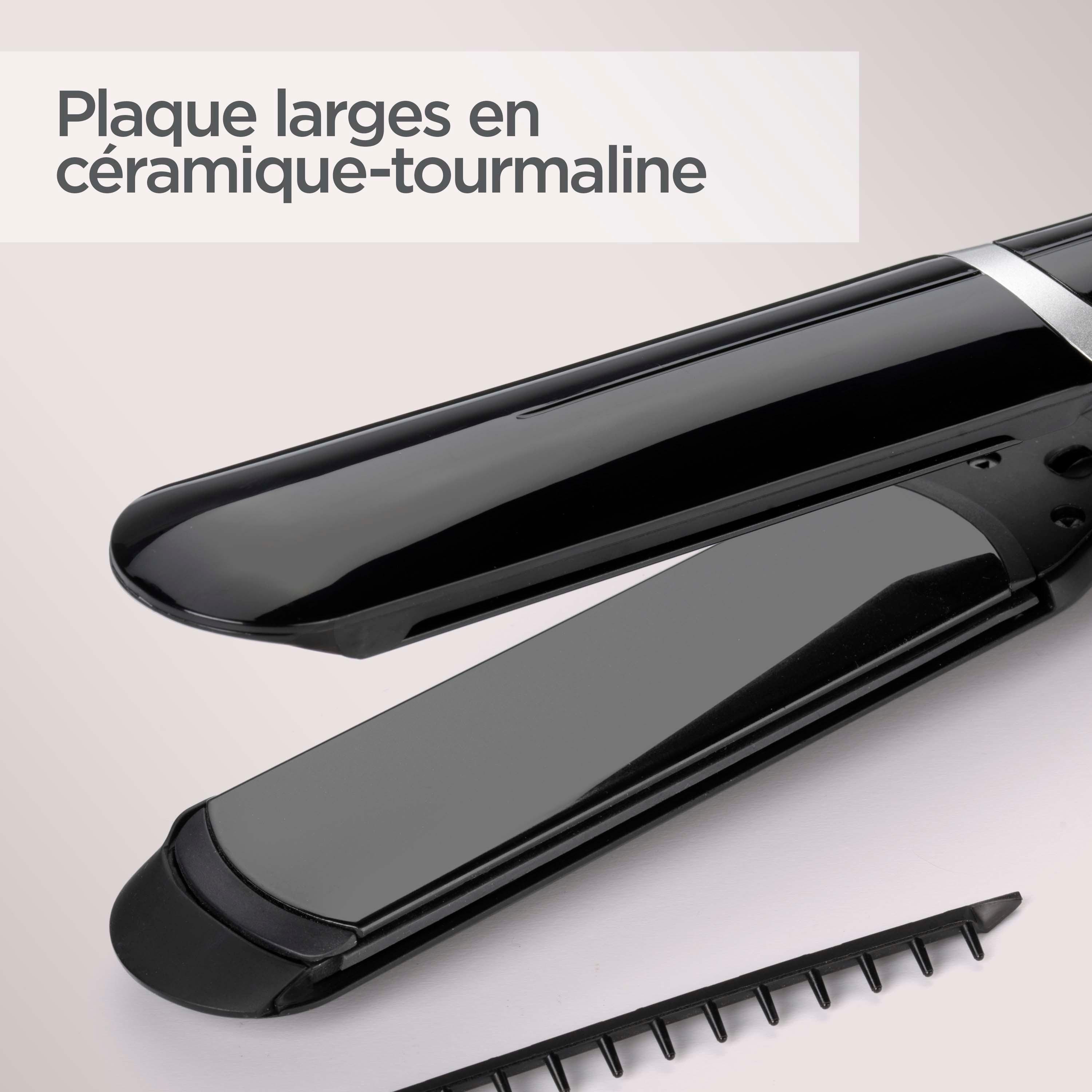 Voir la diapositive 2 : BABYLISS Lisseur ST397E - Noir