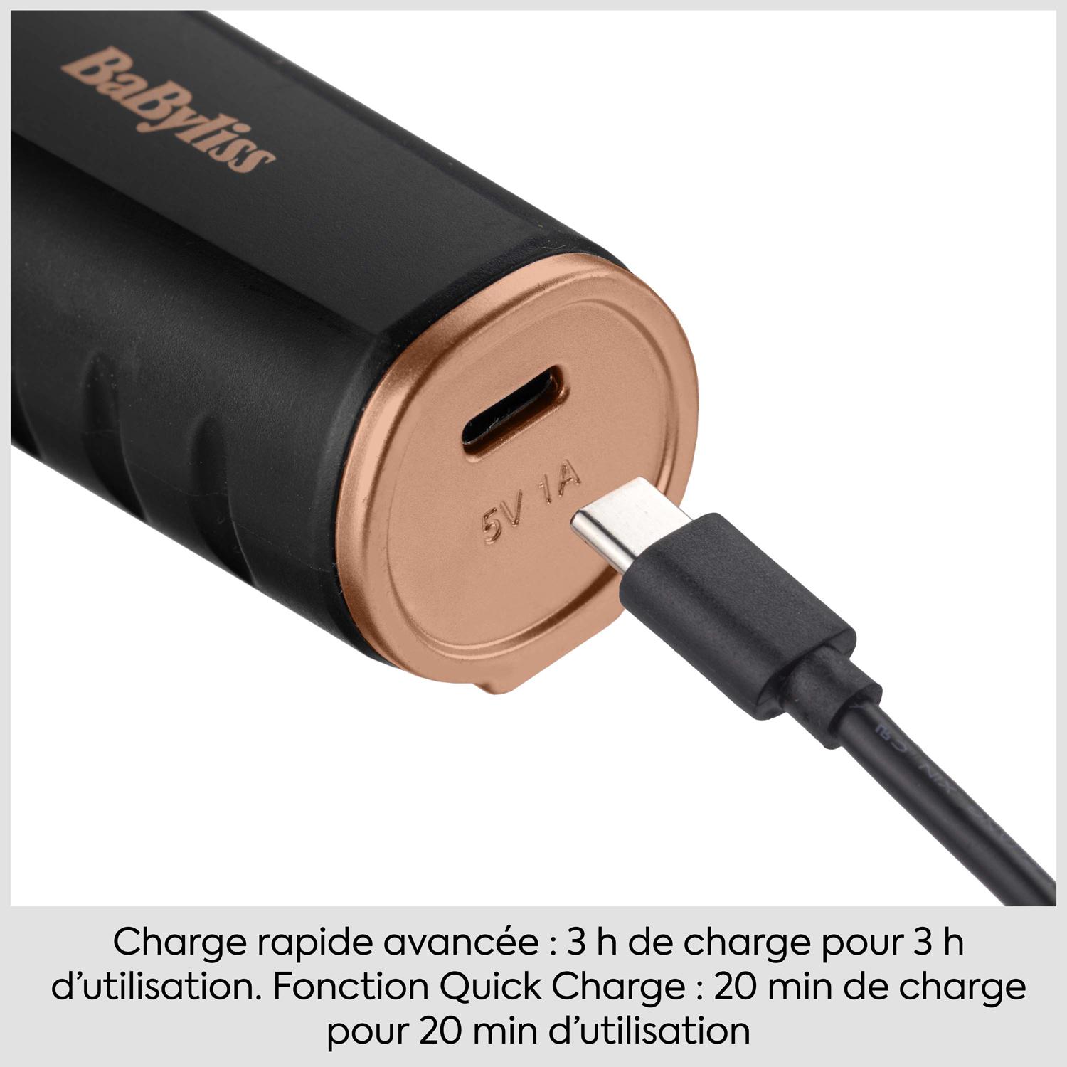 Voir la diapositive 4 : BABYLISS Tondeuse multi MT814E - Noir