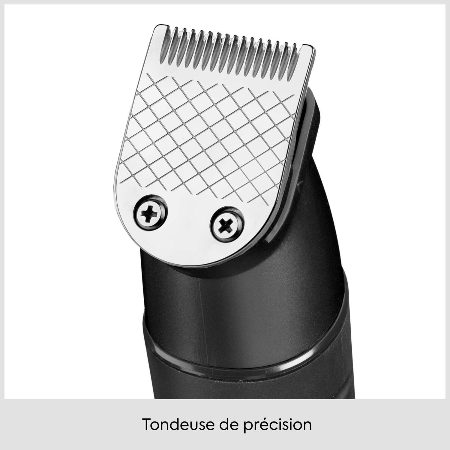 Voir la diapositive 8 : BABYLISS Tondeuse multi MT814E - Noir