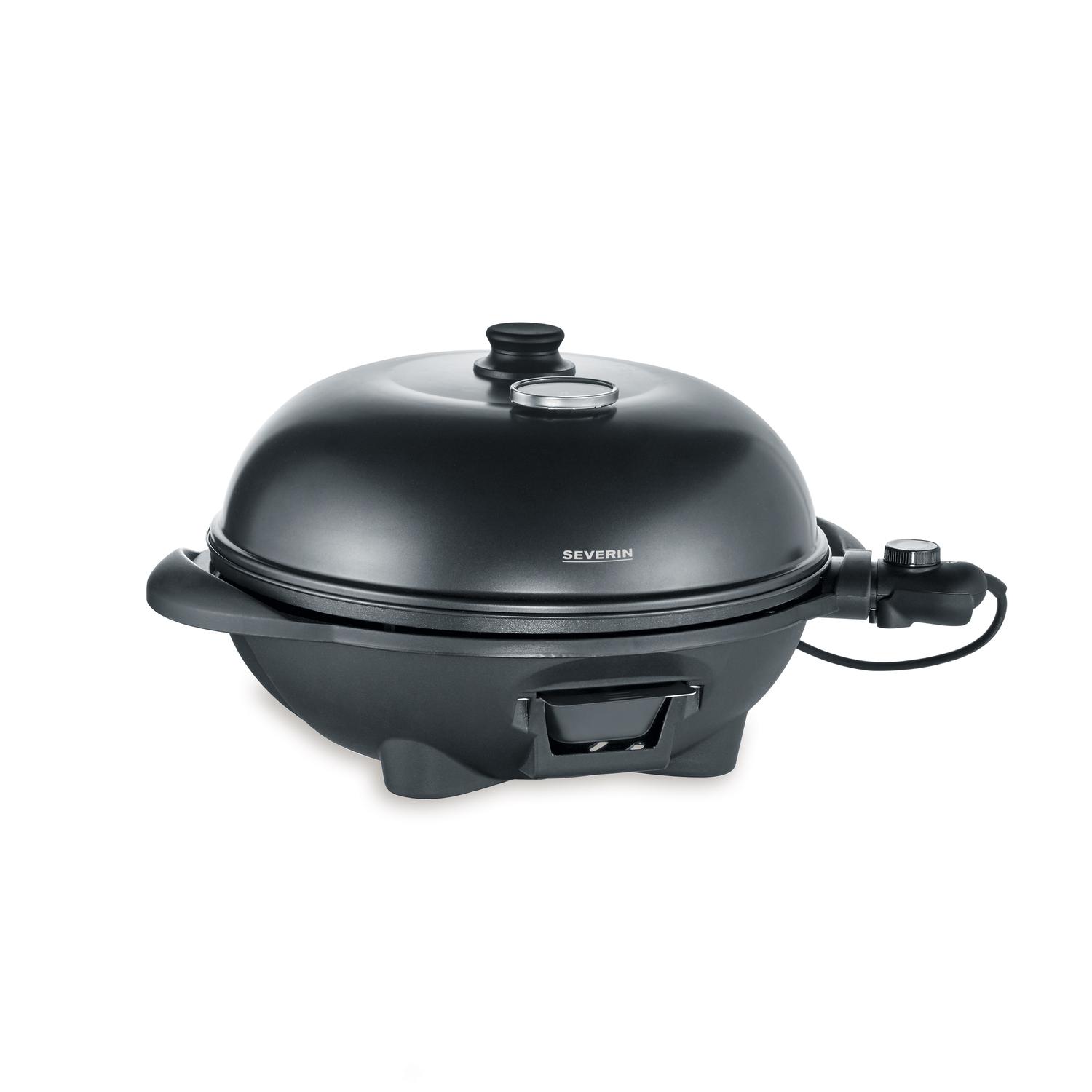 Voir la diapositive 3 : SEVERIN Barbecue sur pieds PG8541 - Noir