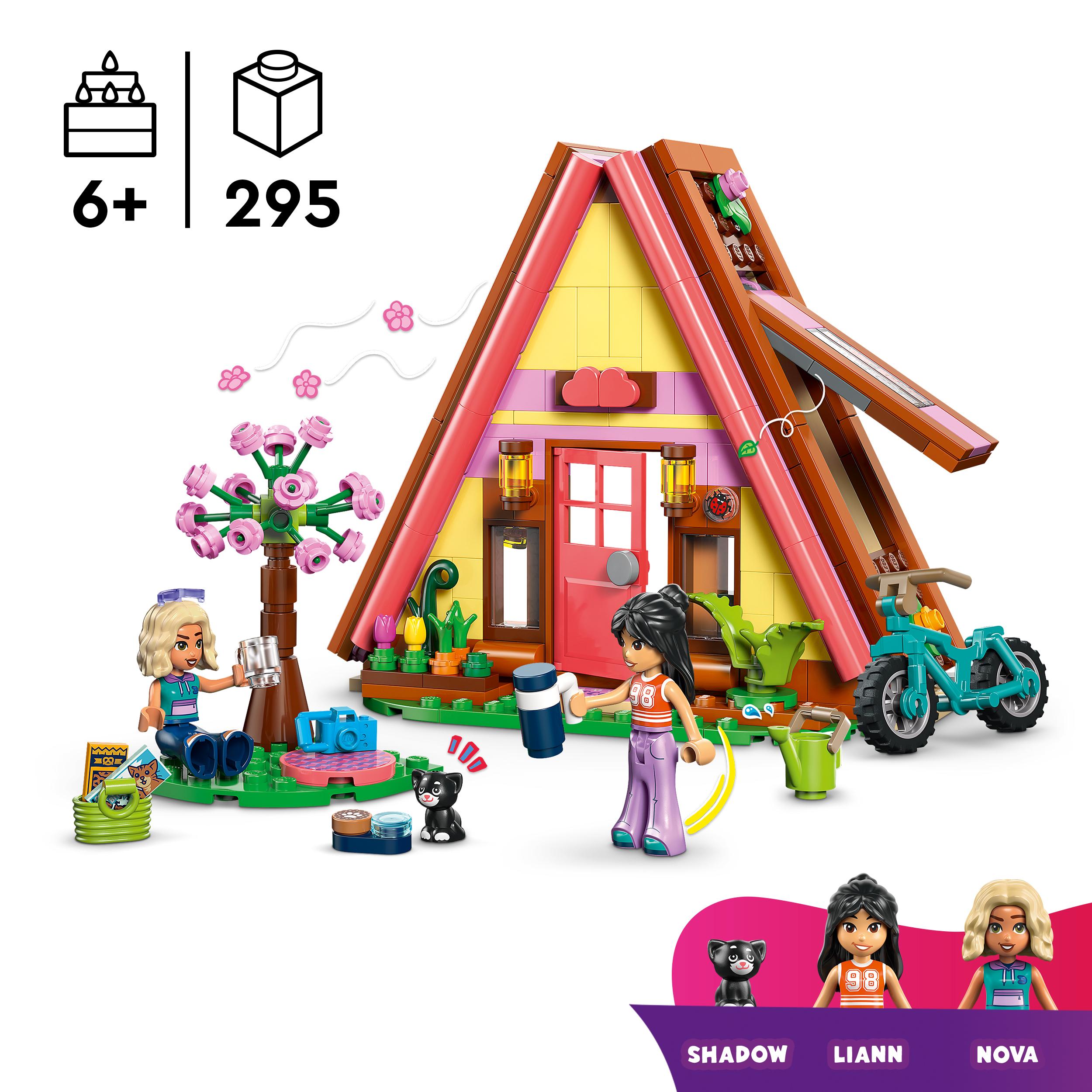 Voir la diapositive 3 : LEGO LEGO Friends 42682 La Cabane dans la Nature - Jouet Maison dès 6 ans - Maquette Miniature