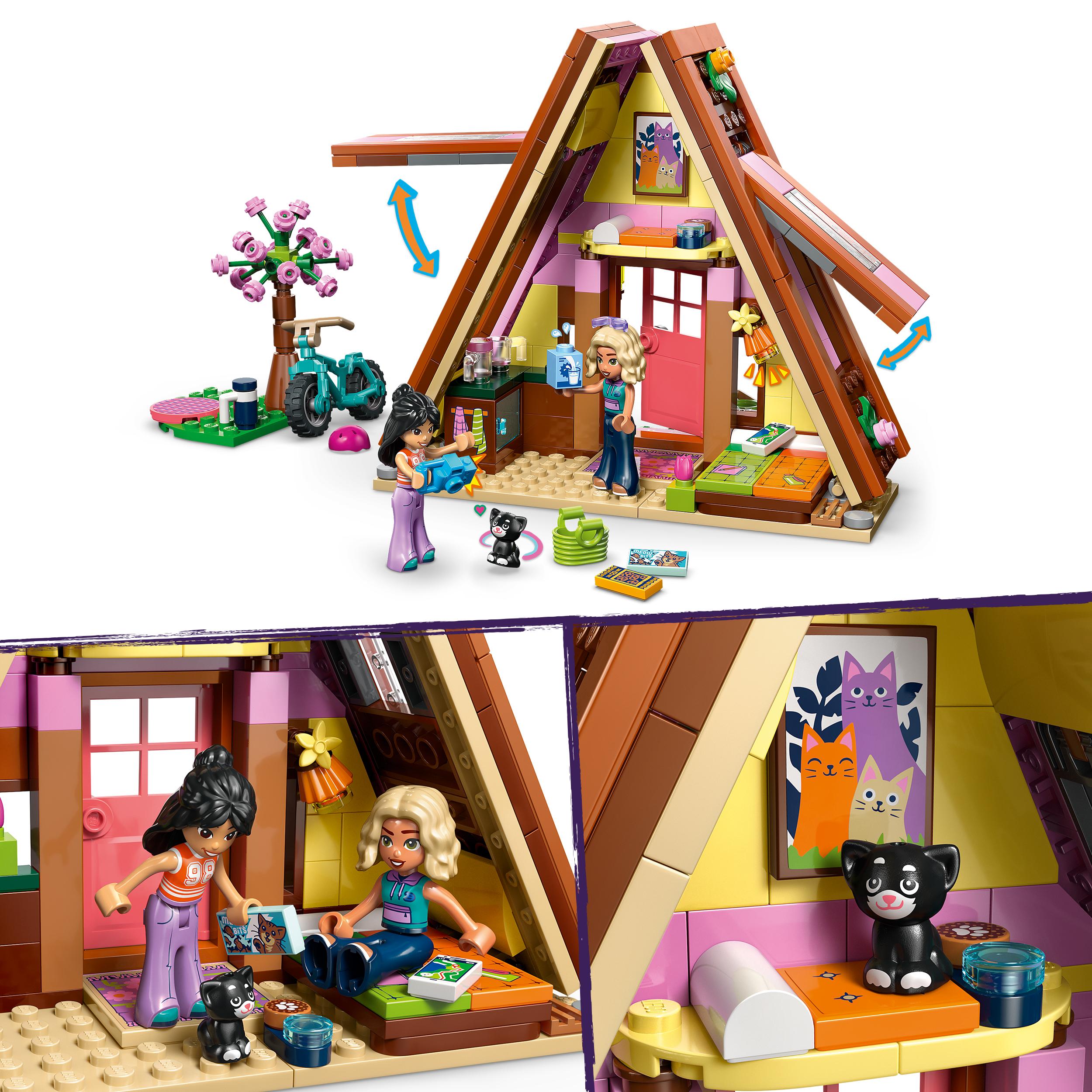 Voir la diapositive 4 : LEGO LEGO Friends 42682 La Cabane dans la Nature - Jouet Maison dès 6 ans - Maquette Miniature