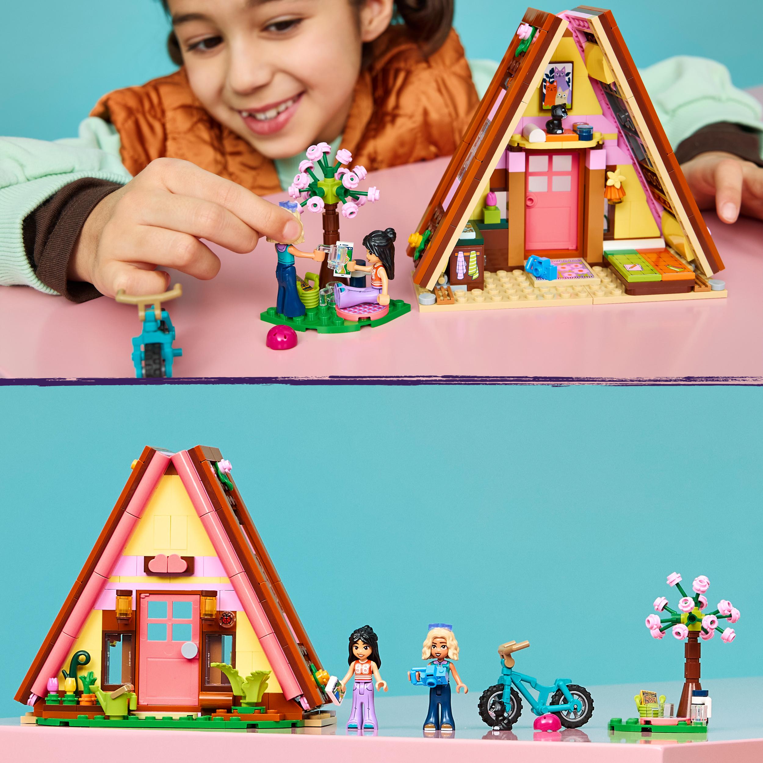 Voir la diapositive 6 : LEGO LEGO Friends 42682 La Cabane dans la Nature - Jouet Maison dès 6 ans - Maquette Miniature