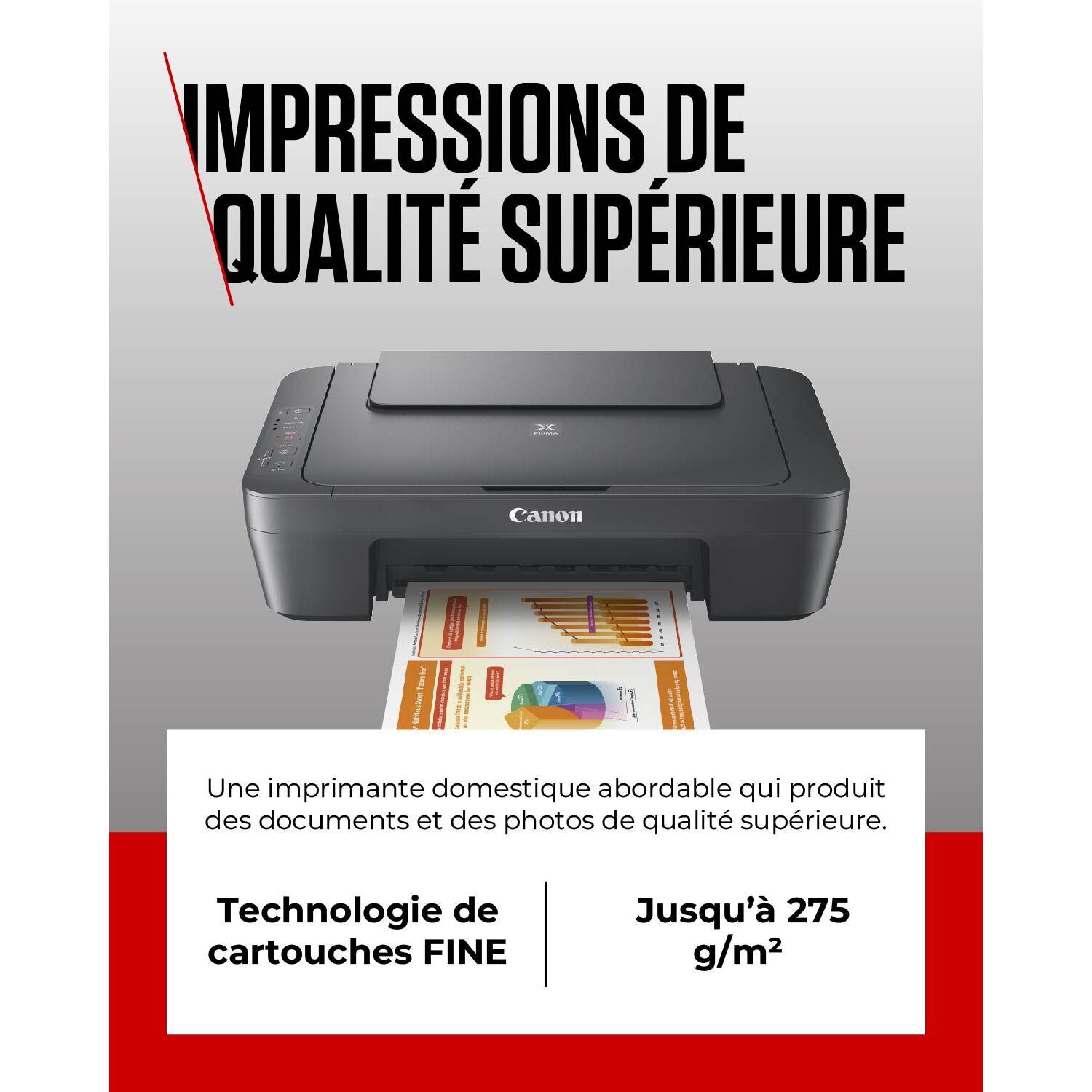 Voir la diapositive 4 : CANON Imprimante MG2551S - Noir