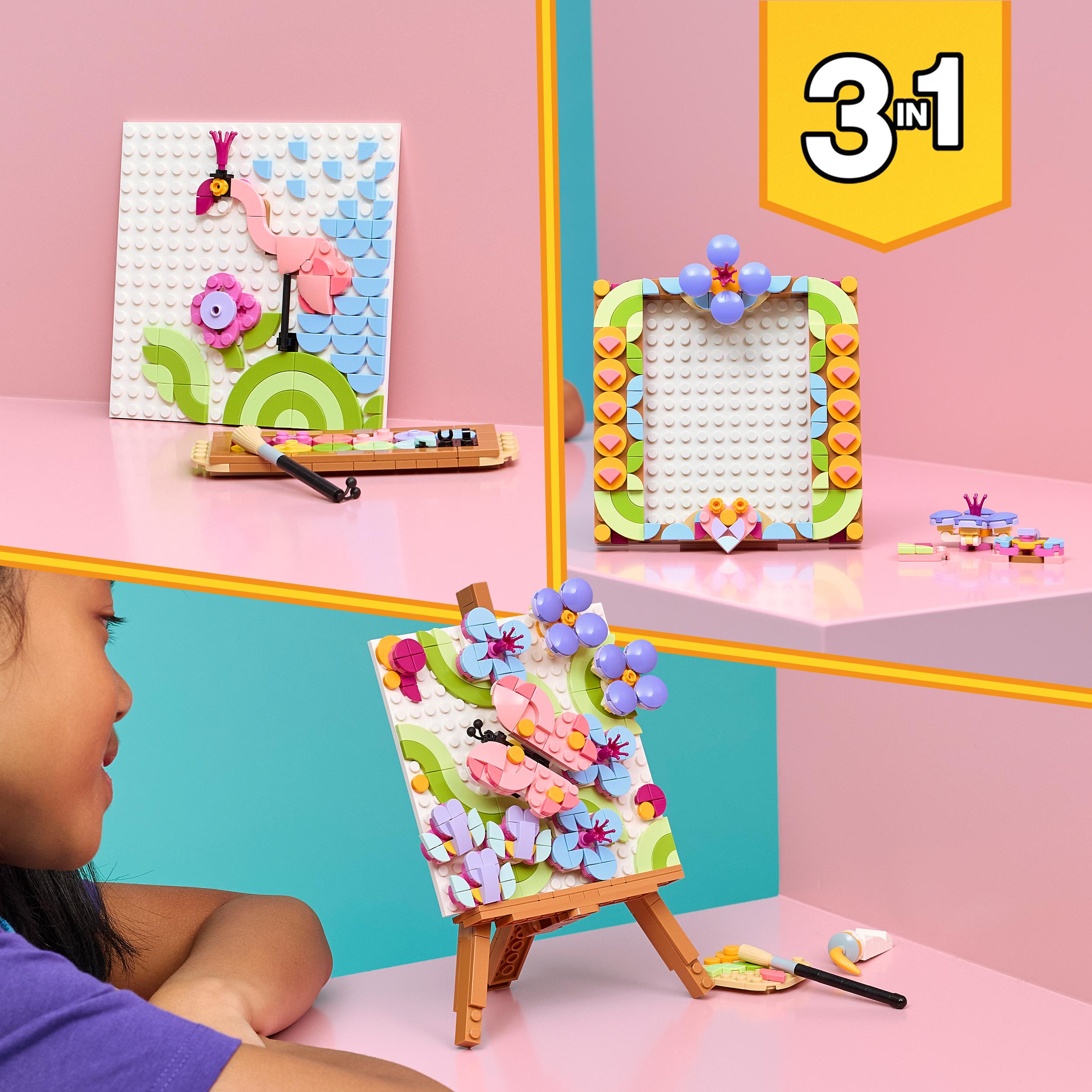 Voir la diapositive 6 : LEGO LEGO Creator 3-en-1 31390 Tableau Floral - Jeu de Construction dès 8 ans - Décoration DIY