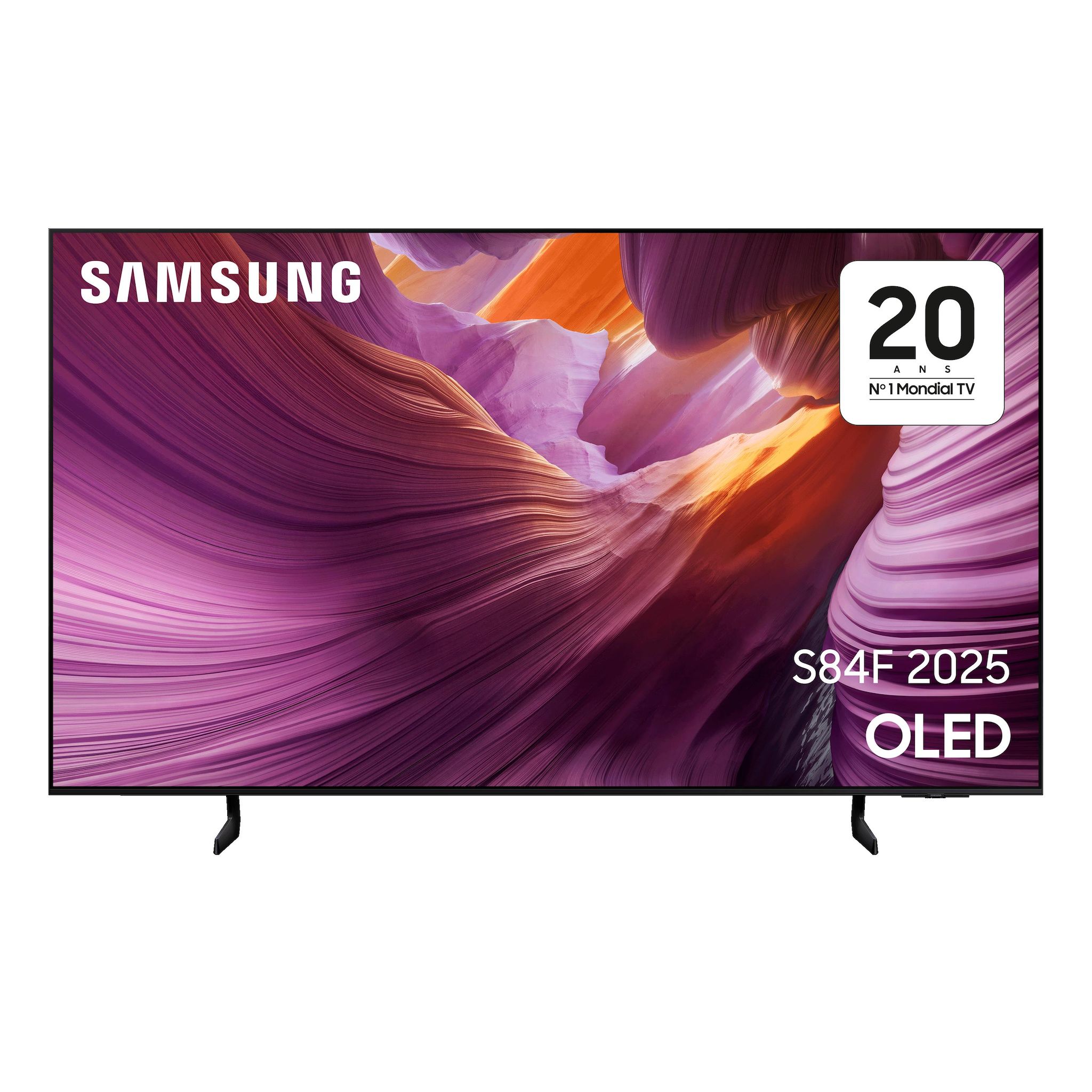 Voir la diapositive 1 : SAMSUNG TV OLED TQ55S84F