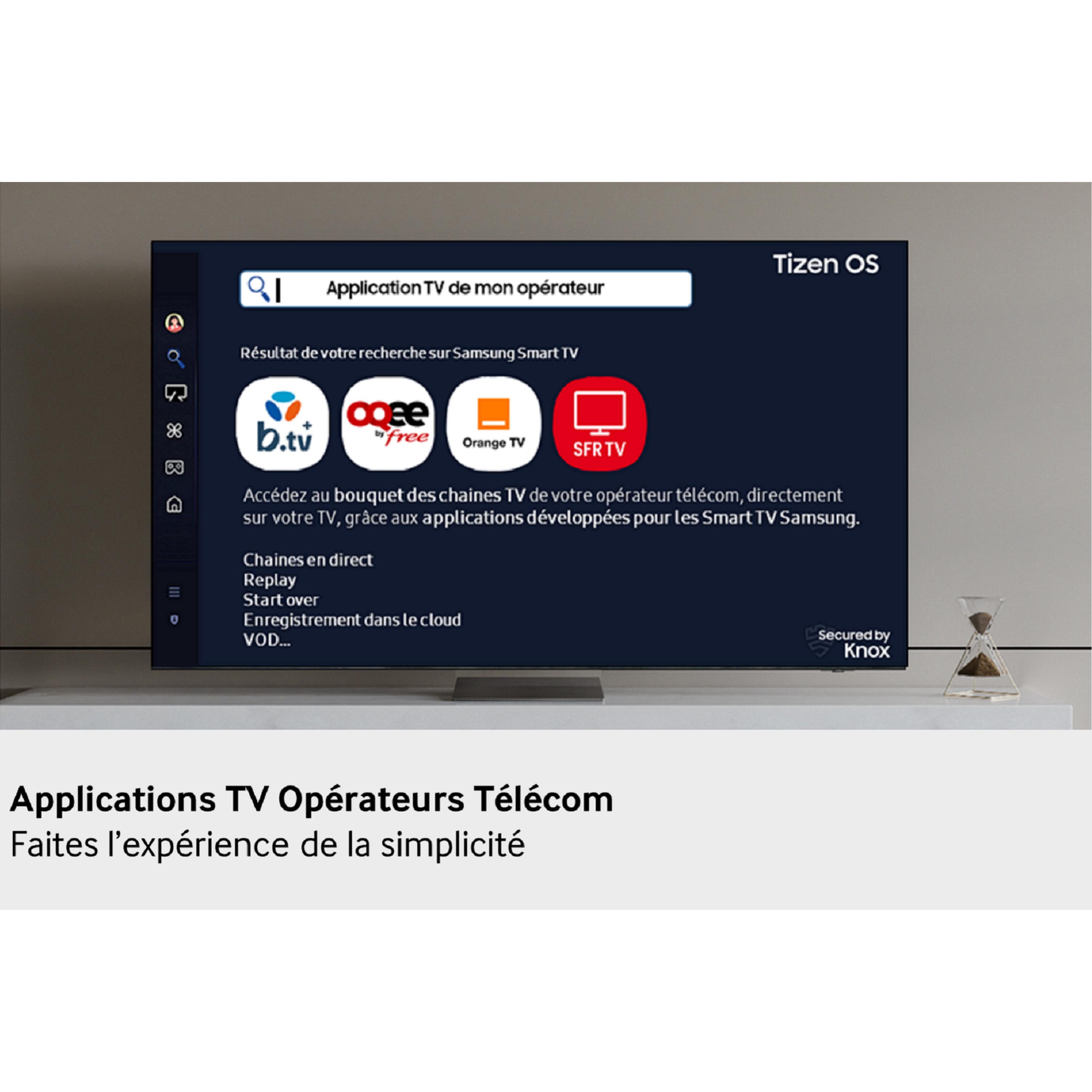 Voir la diapositive 4 : SAMSUNG TV OLED TQ55S84F