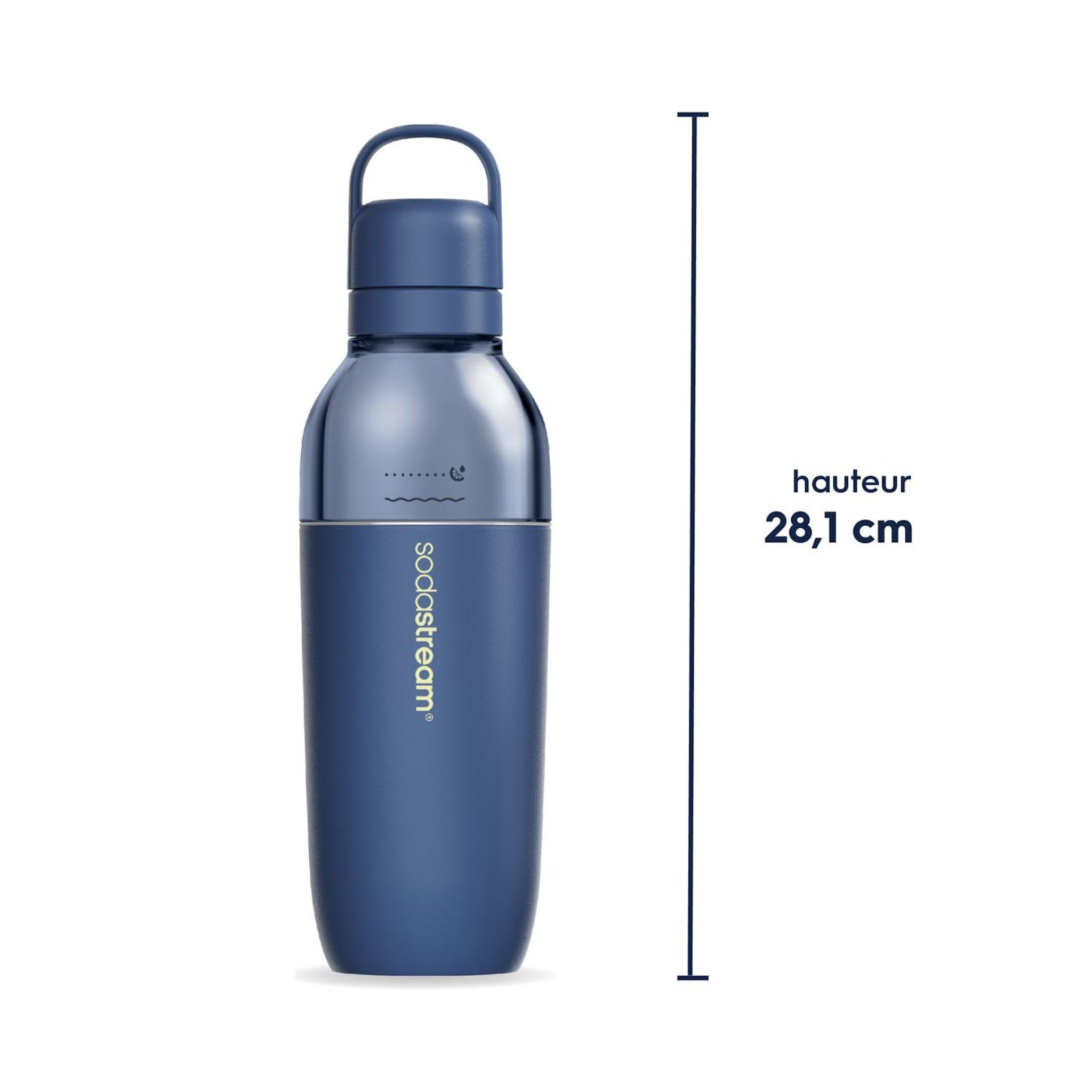 Voir la diapositive 9 : SODASTREAM Gourde isotherme et gazéifiable 0.7 L - Bleu