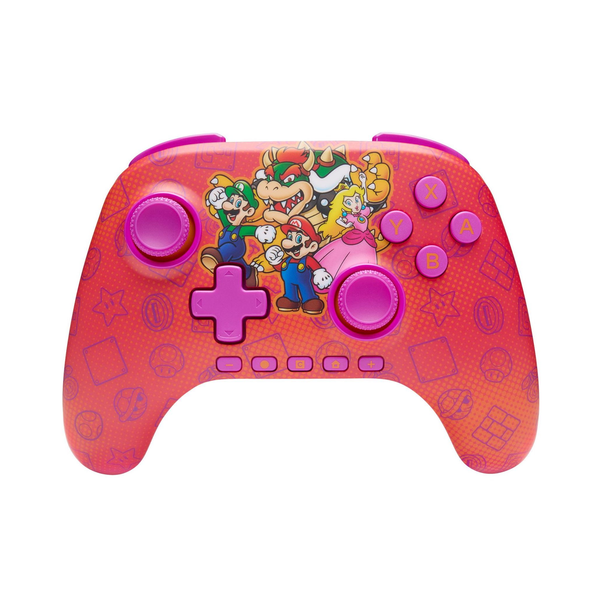 PowerA Manette Sans Fil Advantage - Mario & Friends Nintendo Switch