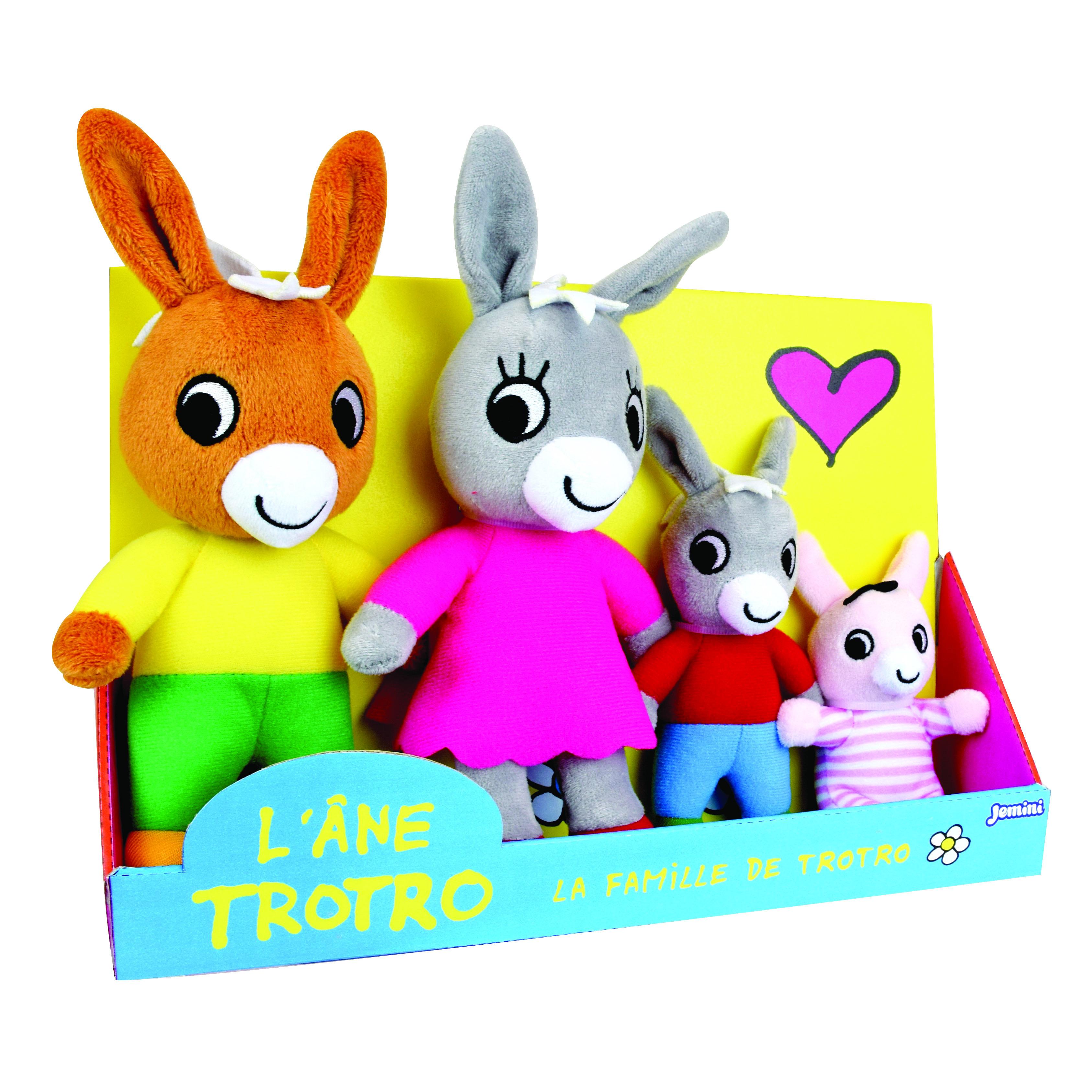 JEMINI Coffret Trotro Famille 4 Personnages