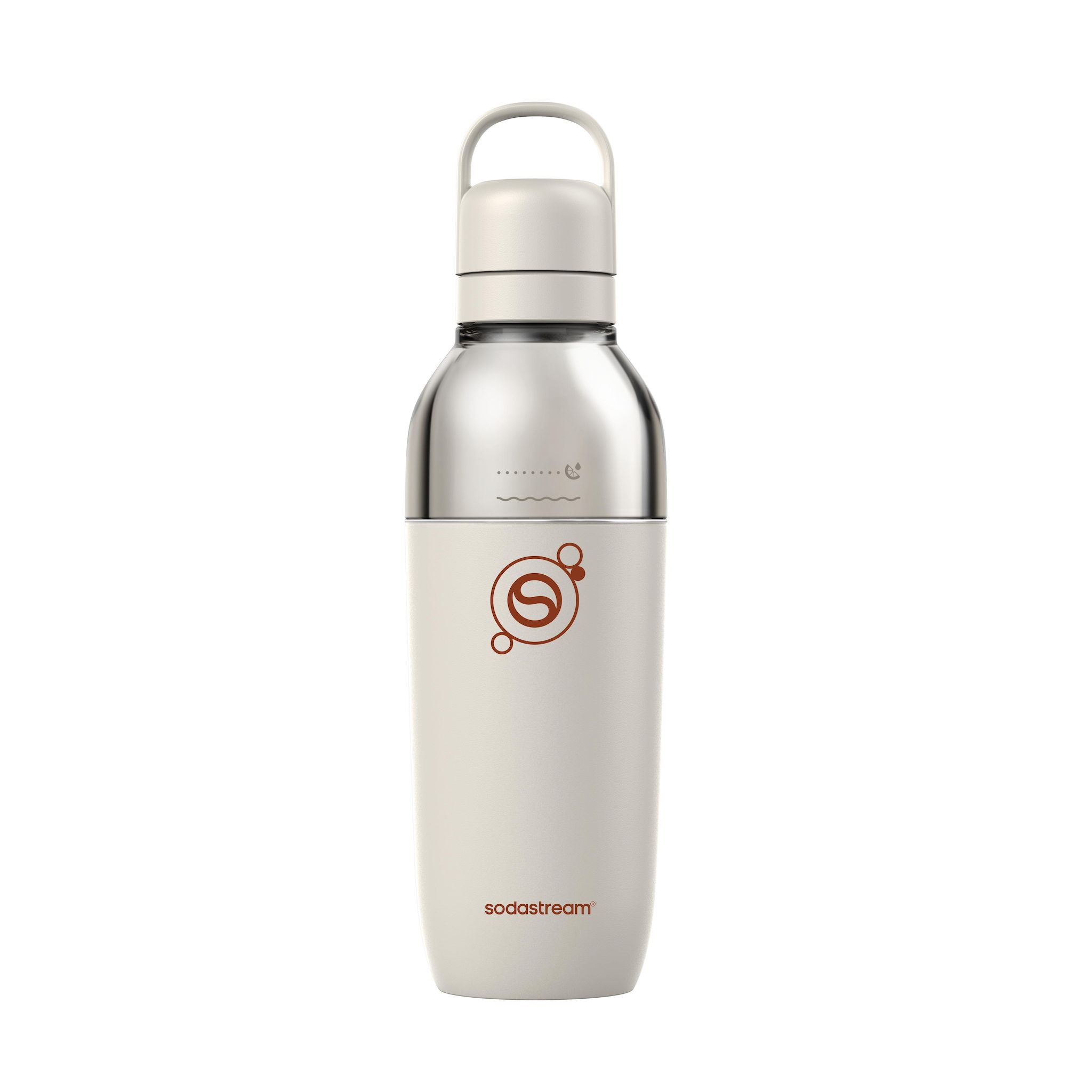 SODASTREAM Gourde isotherme et gazéifiable 0.7 L - Sable