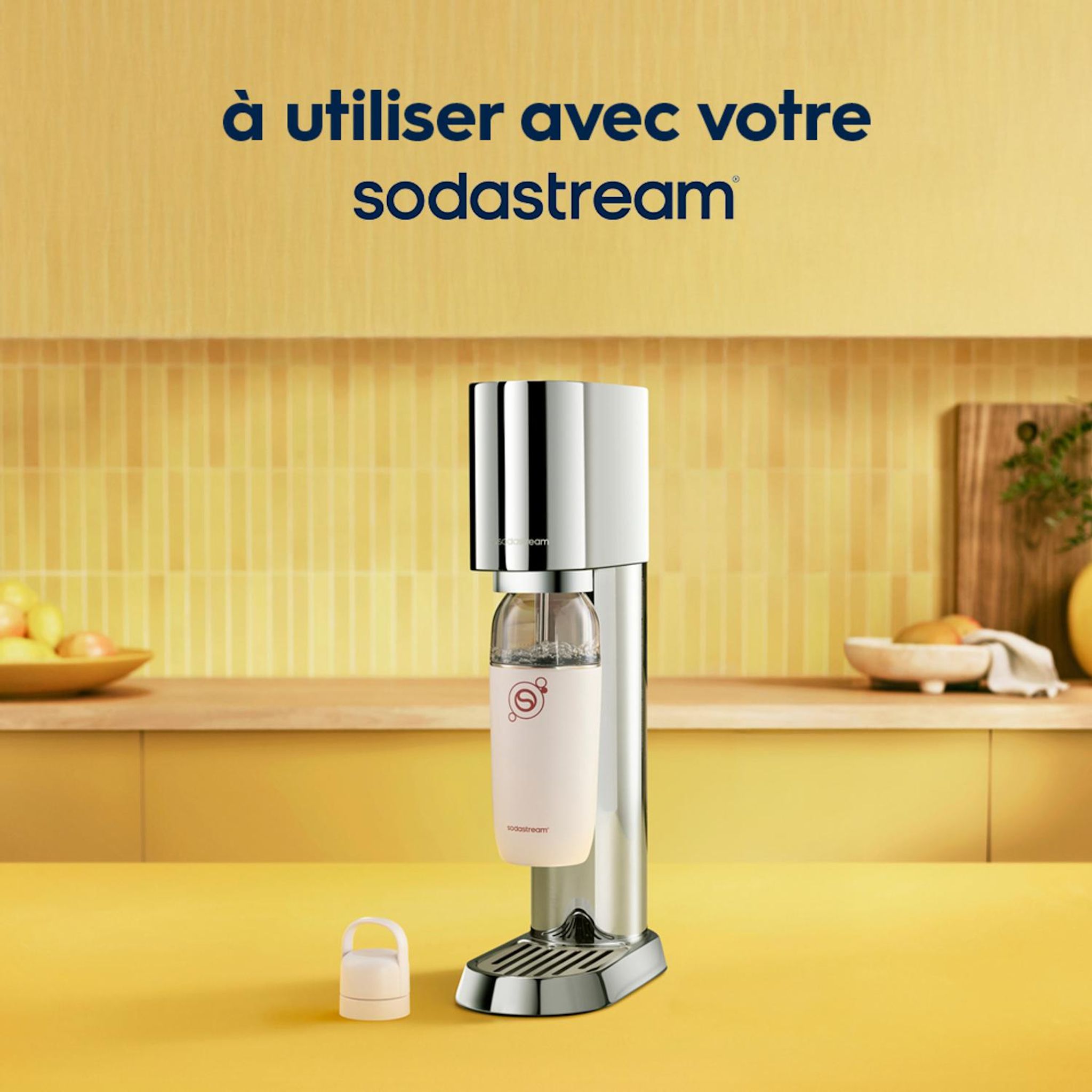 Voir la diapositive 4 : SODASTREAM Gourde isotherme et gazéifiable 0.7 L - Sable