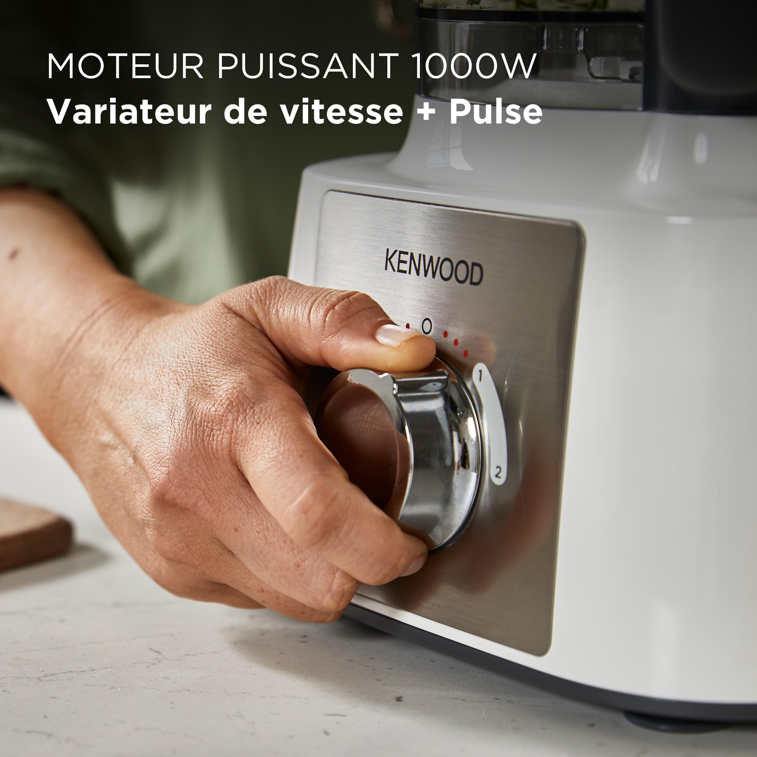 Voir la diapositive 13 : KENWOOD Robot multifonction FDP65450WH - Blanc
