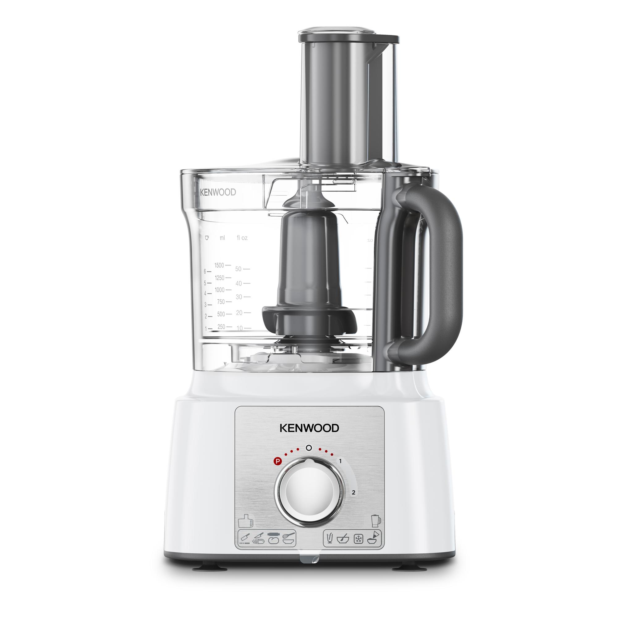 Voir la diapositive 4 : KENWOOD Robot multifonction FDP65450WH - Blanc