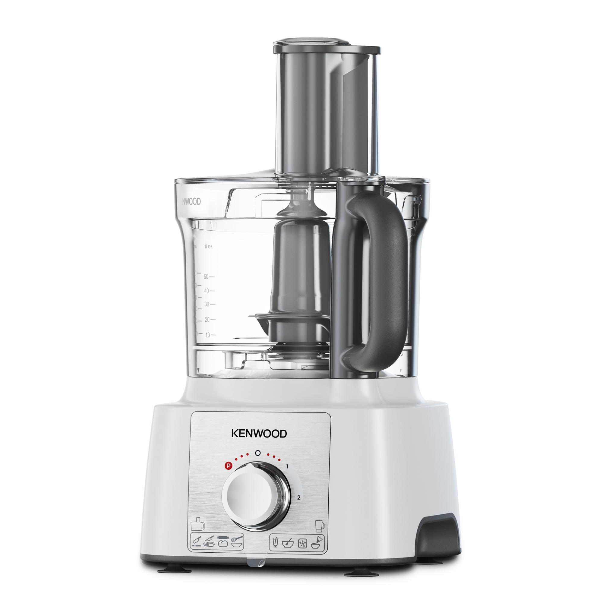 Voir la diapositive 6 : KENWOOD Robot multifonction FDP65450WH - Blanc