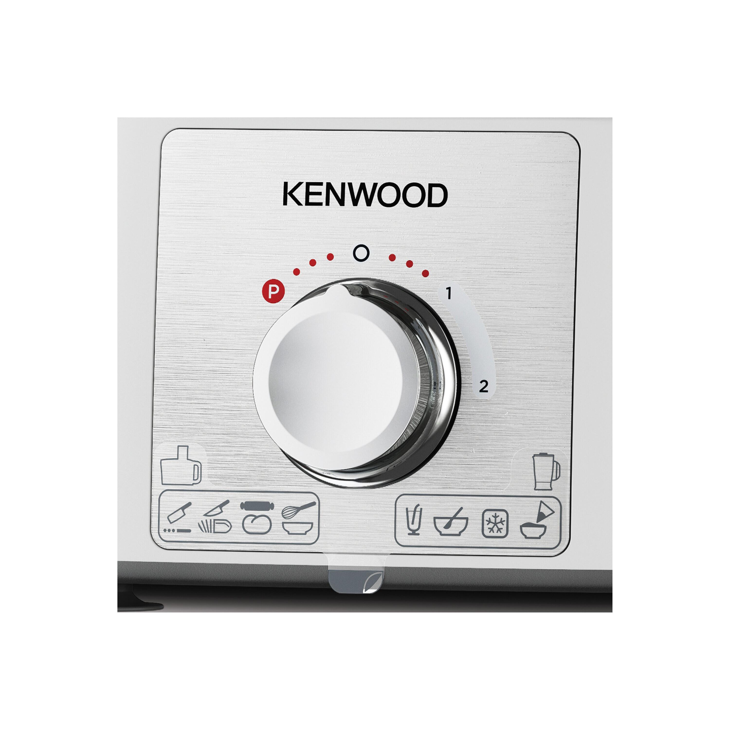 Voir la diapositive 7 : KENWOOD Robot multifonction FDP65450WH - Blanc
