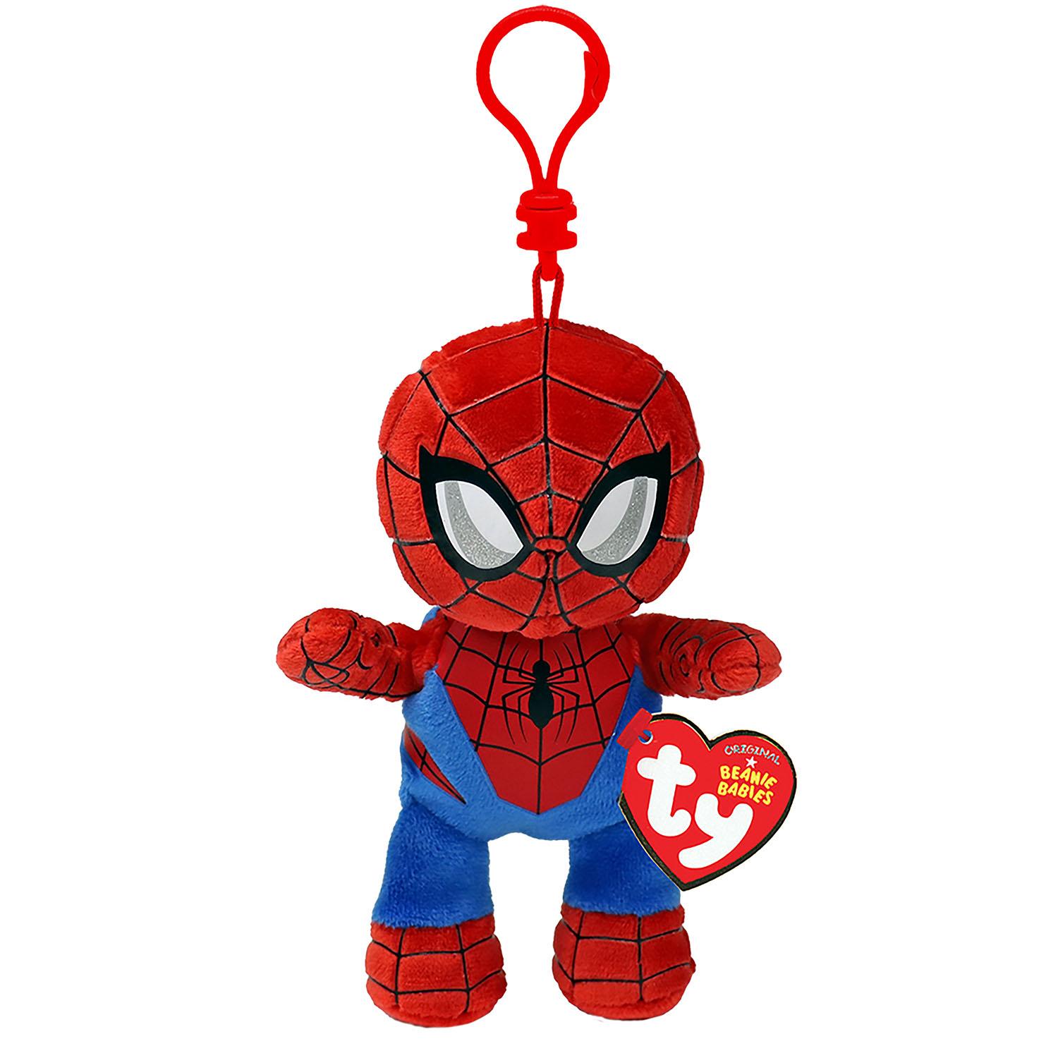 TY Peluche Porte Clés Spiderman Marvel