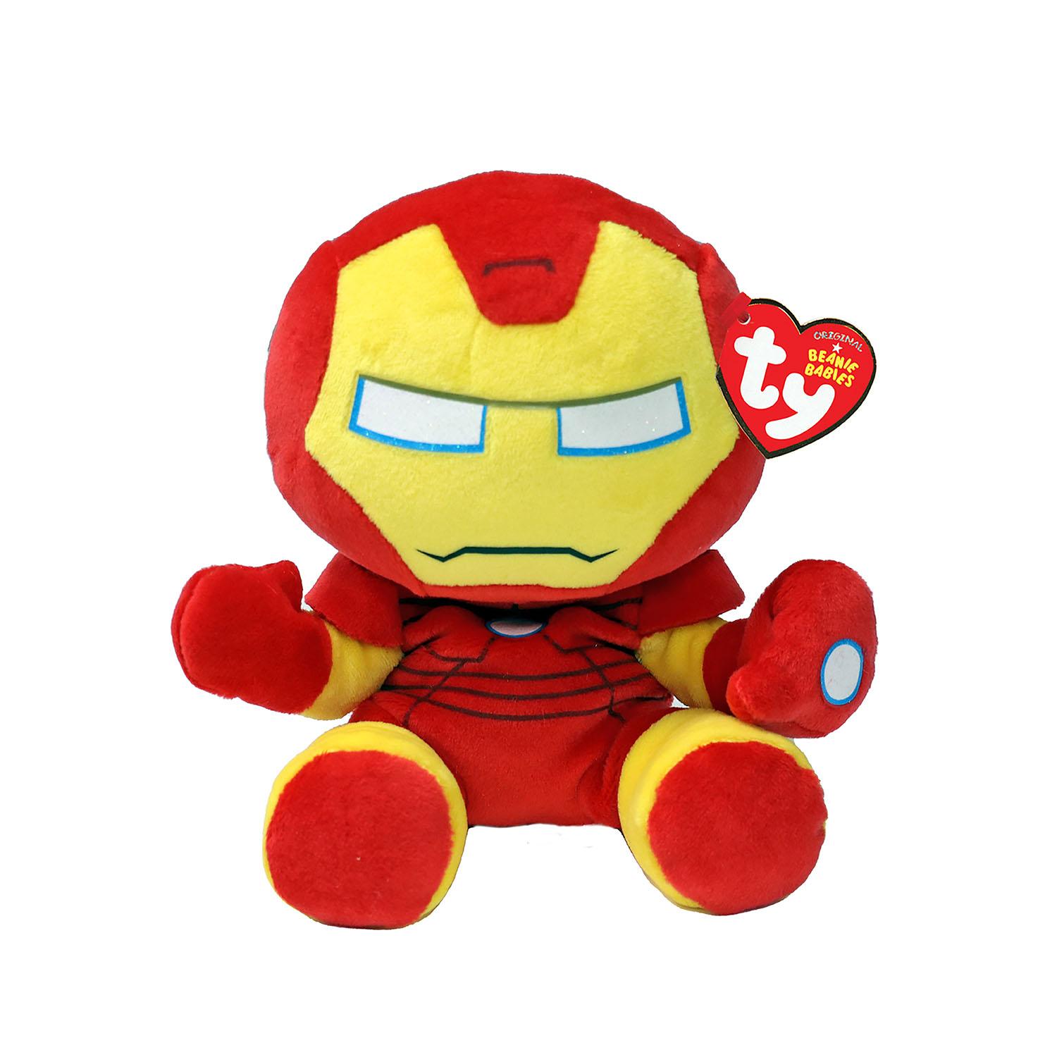 TY Peluche Iron Man Marvel S