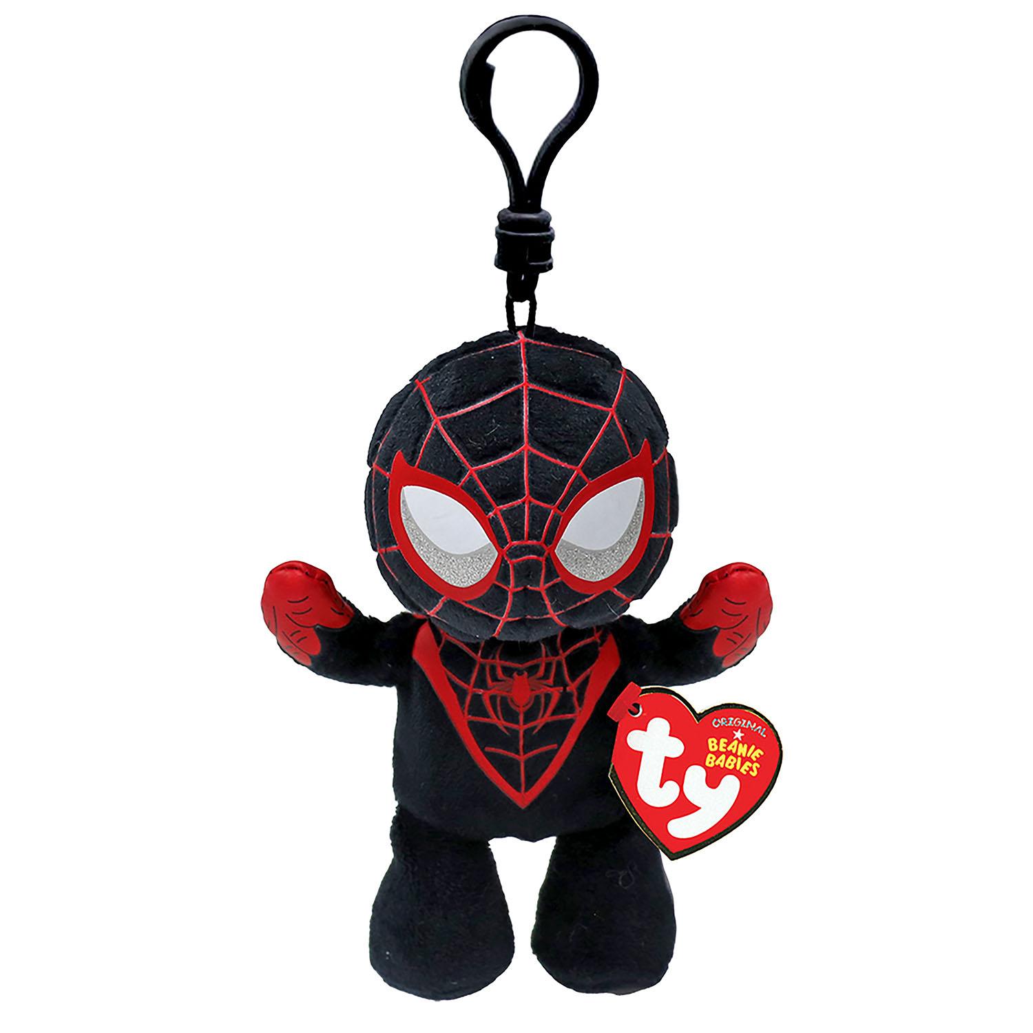 TY Peluche Porte Clés Miles Morales Marvel
