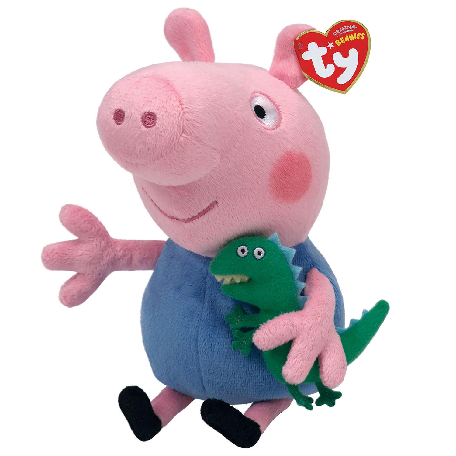 TY Peluche Geoge Peppa Pig S