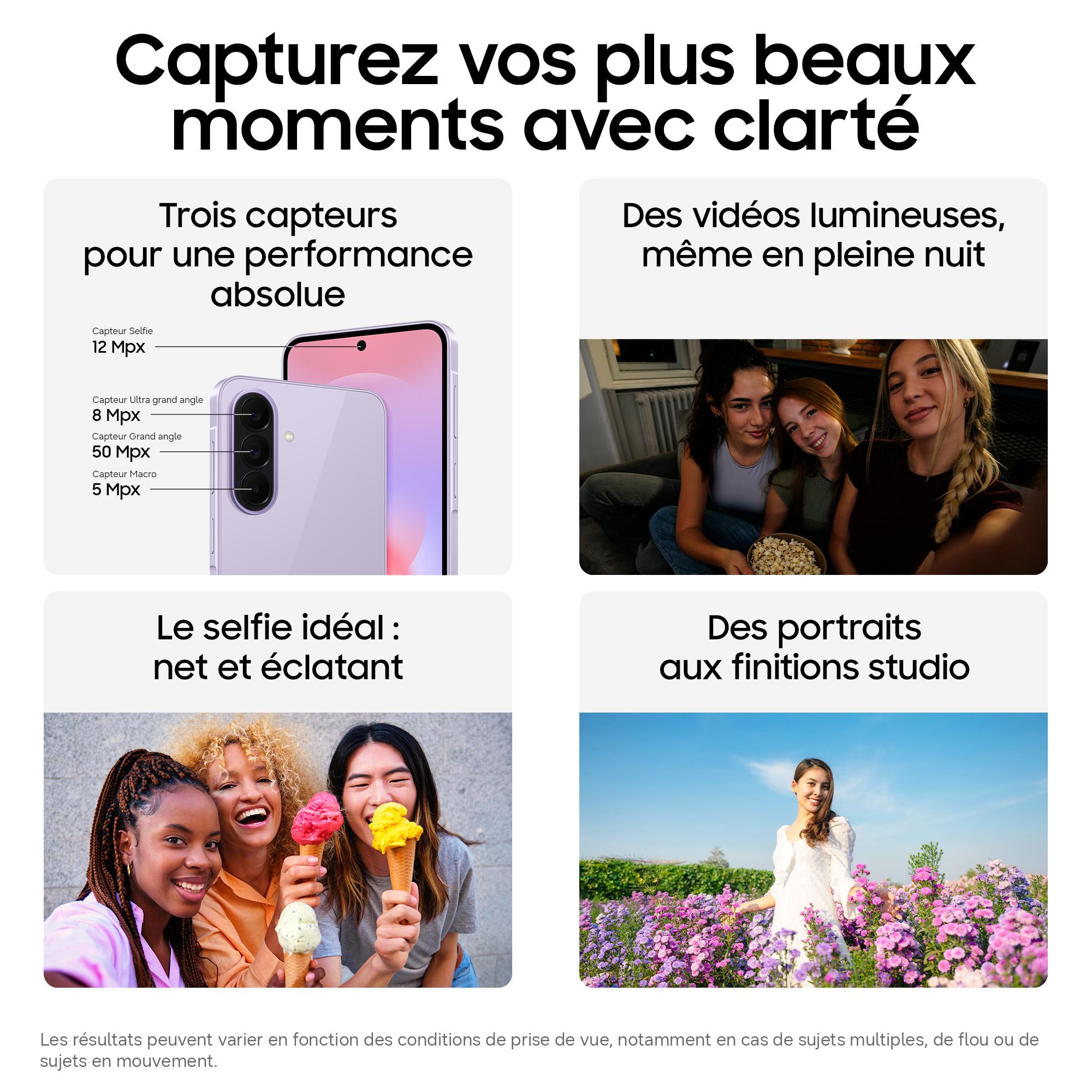 Voir la diapositive 5 : SAMSUNG Galaxy A37 5G 128Go - Vert Foncé