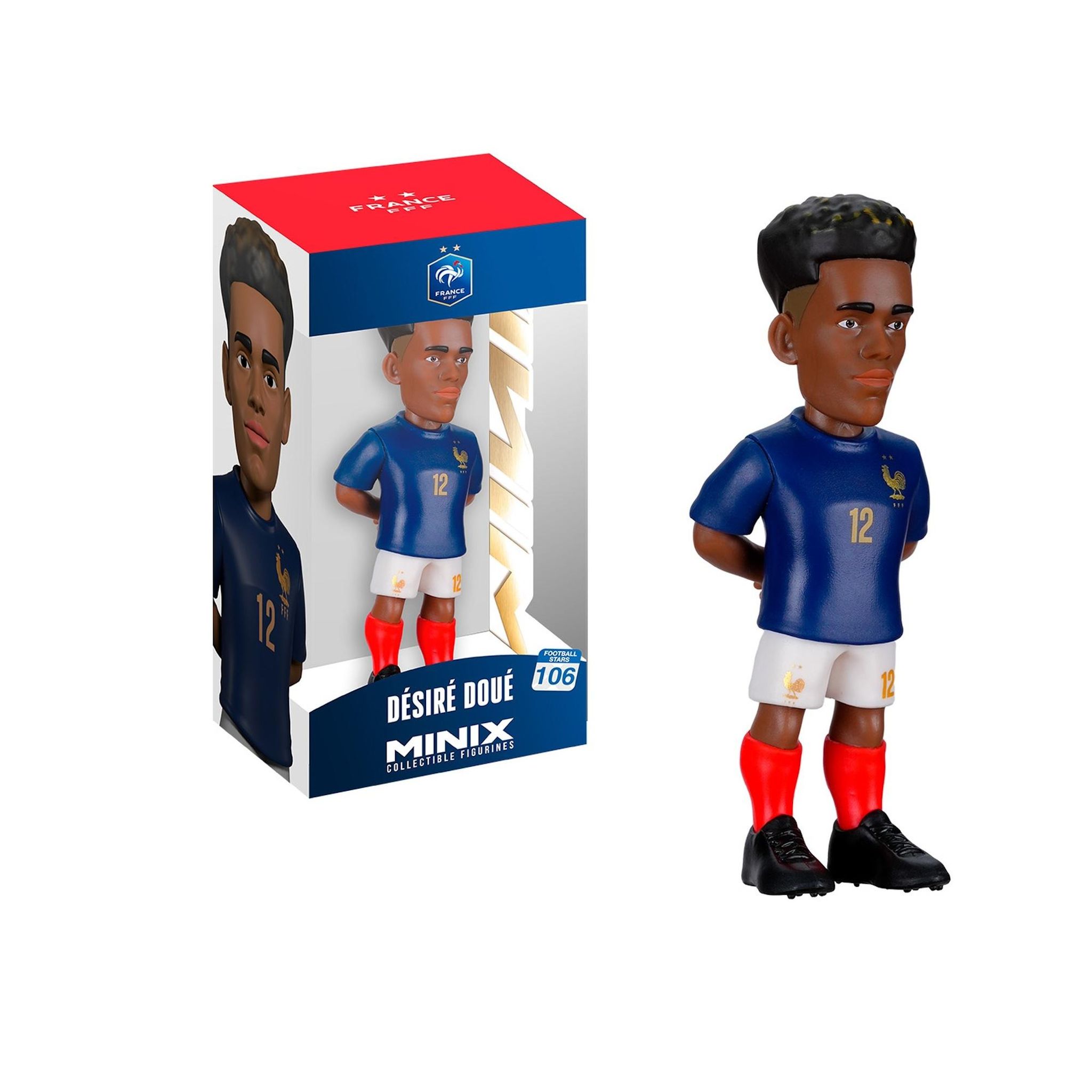 MINIX Figurine Minix Football Stars Coupe du Monde #106 France Doué