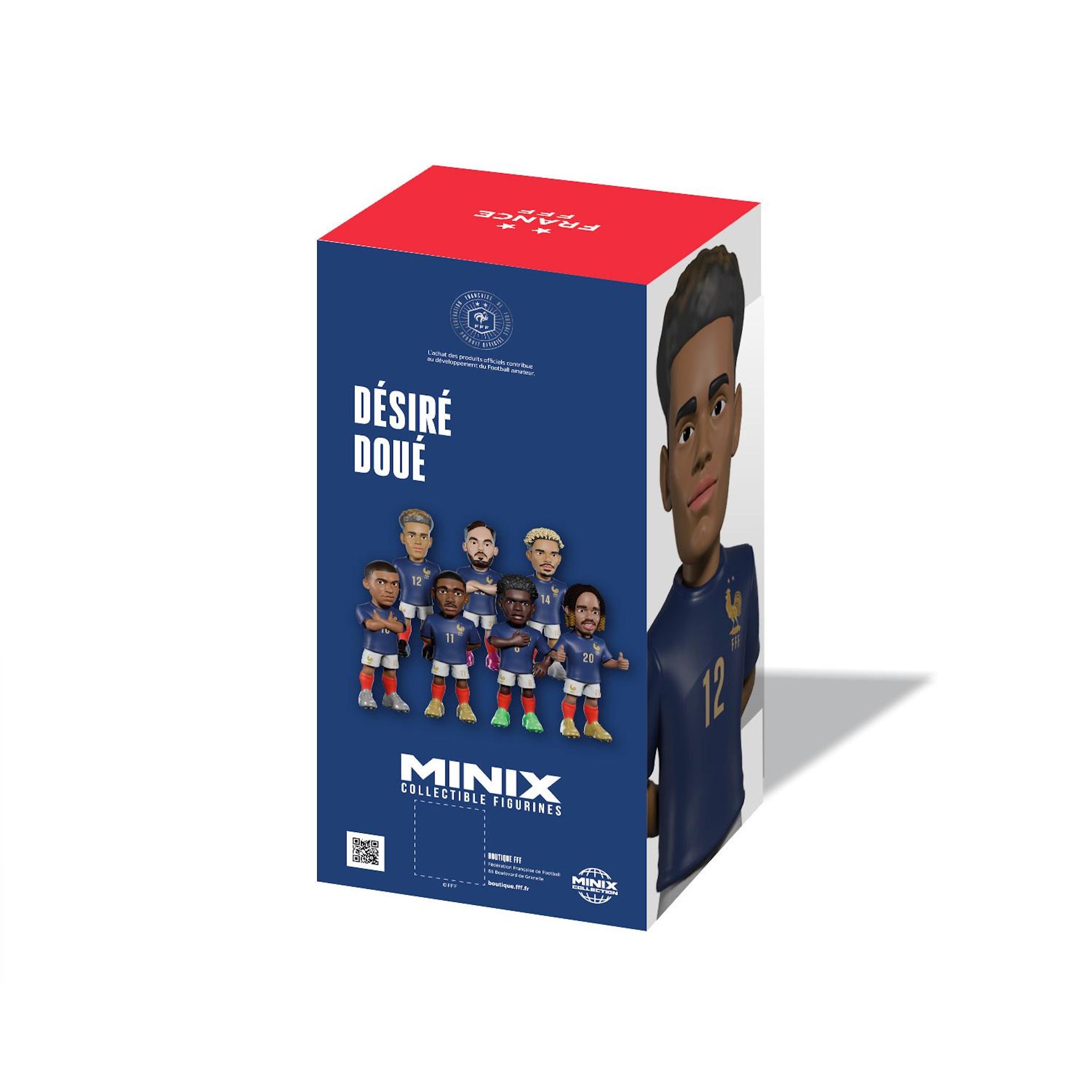 Voir la diapositive 6 : MINIX Figurine Minix Football Stars Coupe du Monde #106 France Doué