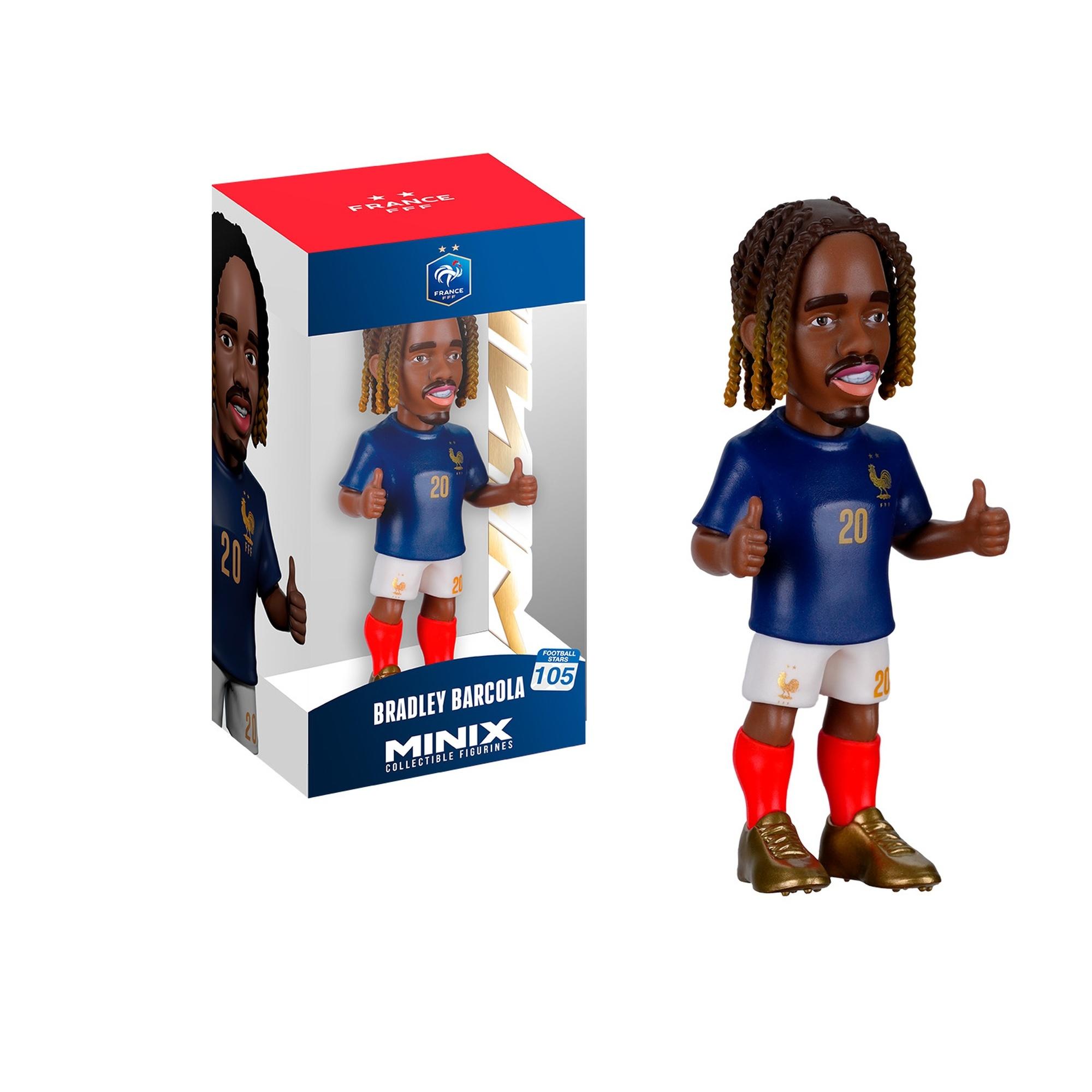 MINIX Figurine Minix Football Stars Coupe du Monde #105 France Barcola