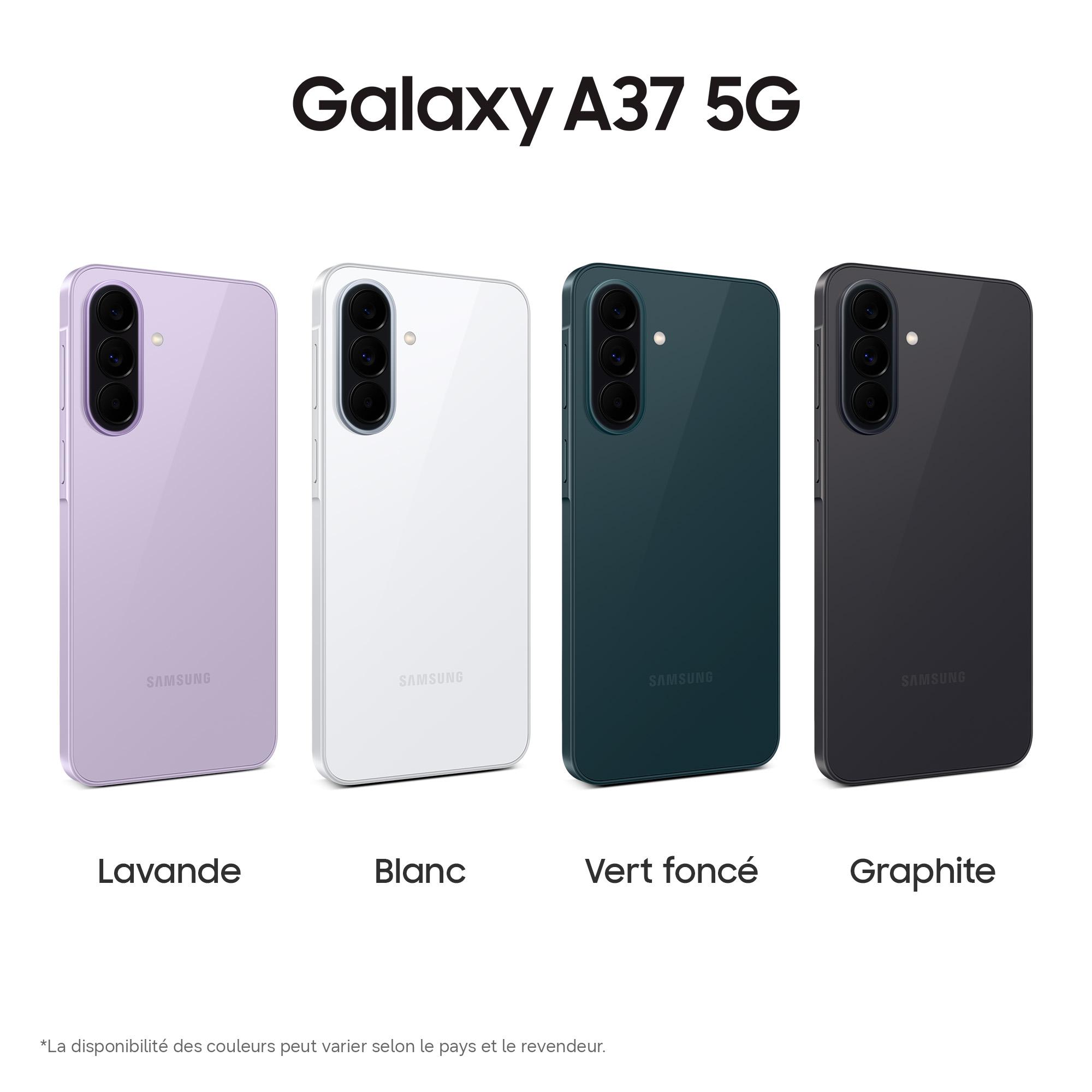 Voir la diapositive 2 : SAMSUNG Galaxy A37 5G 128Go - Lavande